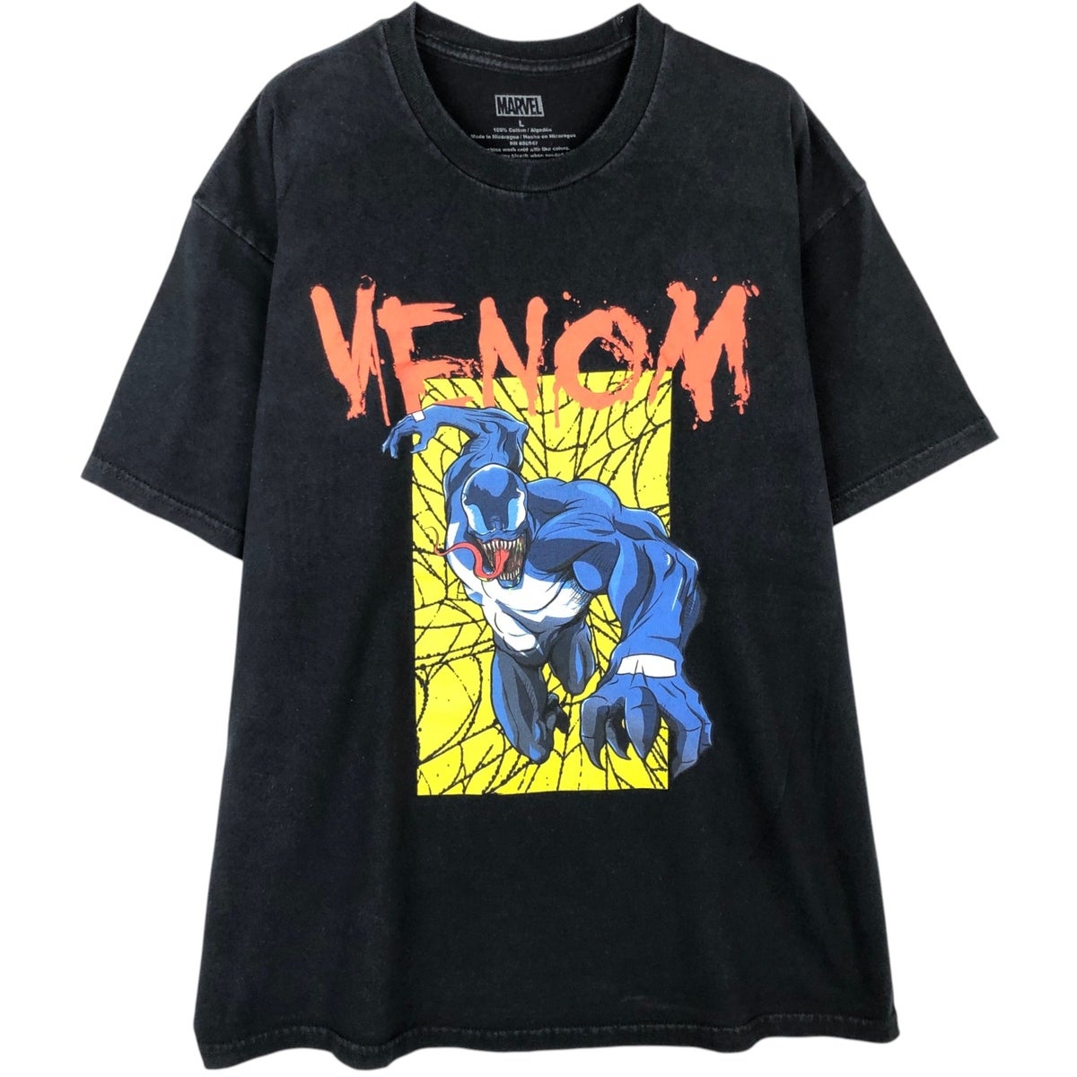 古着 マーベル MARVEL VENOM ヴェノム キャラクタープリントTシャツ