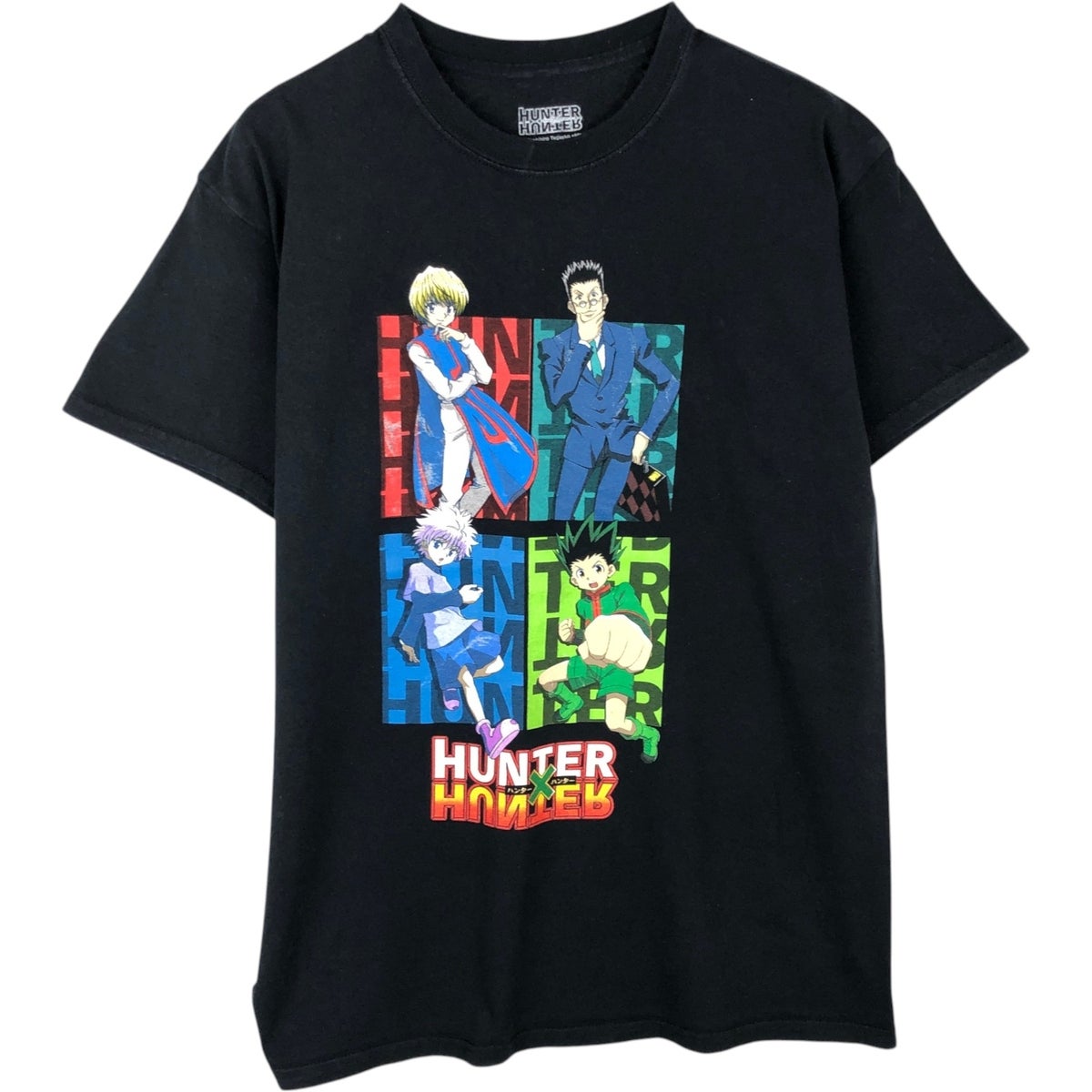 古着 HUNTER×HUNTER ハンターハンター キャラクタープリントTシャツ