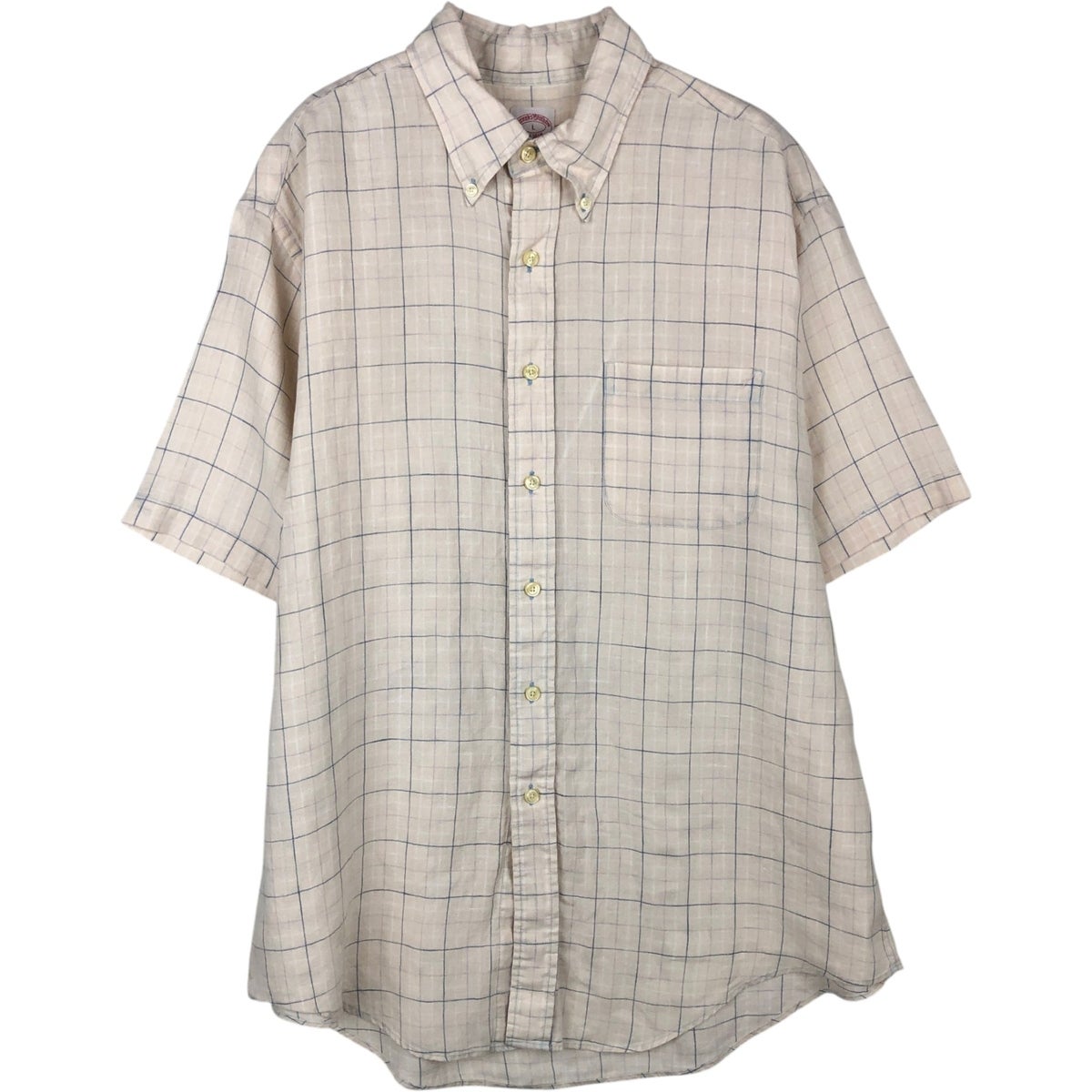 古着 ブルックスブラザーズ Brooks Brothers Est.1818 チェック柄 半袖