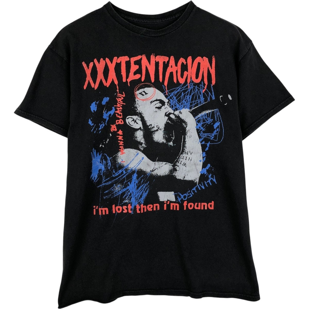xxxテンタシオン 黒T3枚 古着 XXXTENTACION XXXテンタシオン ラップTシャツ ラップT メンズL