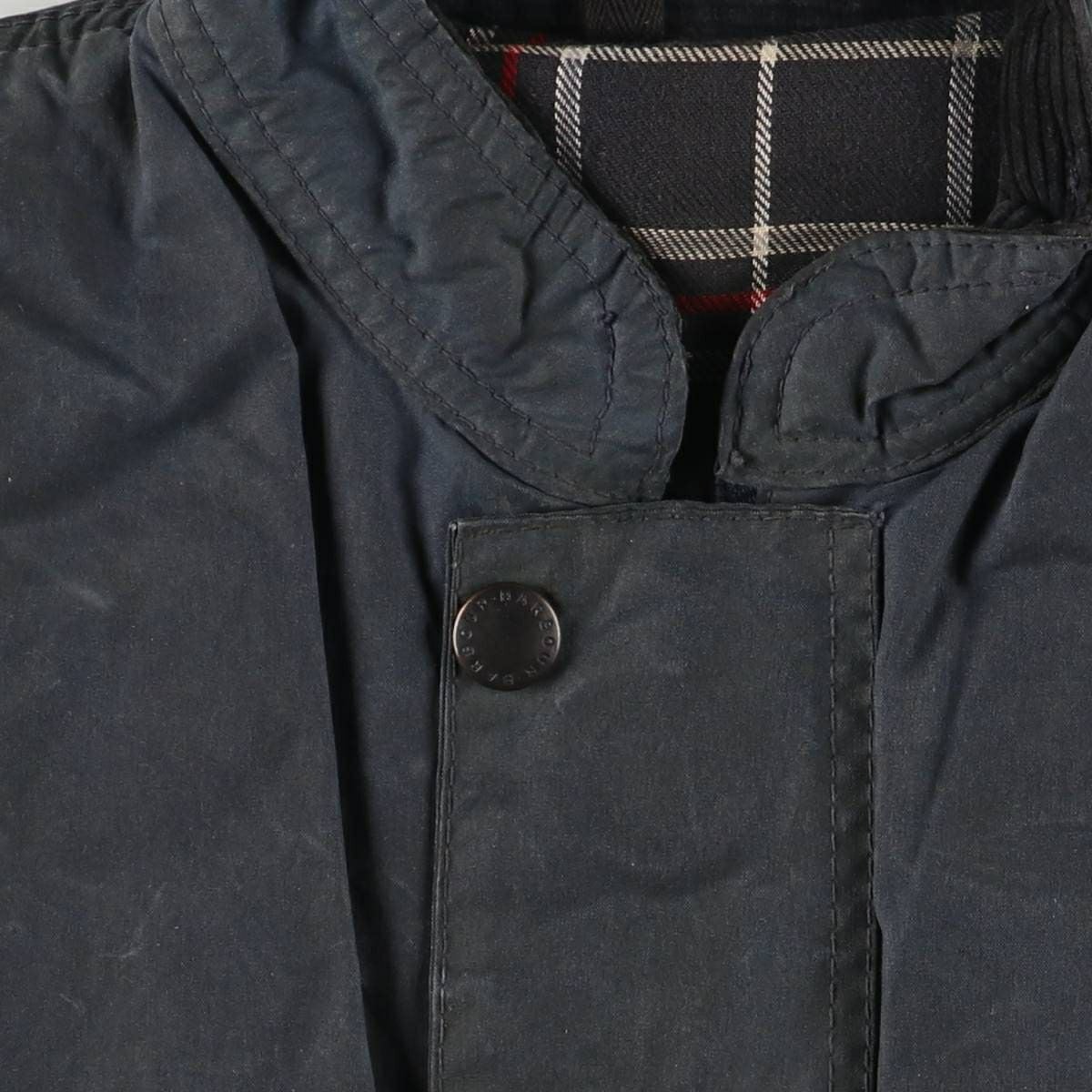 古着 80～90年代 バブアー Barbour 旧3ワラント 中綿入り ワックス