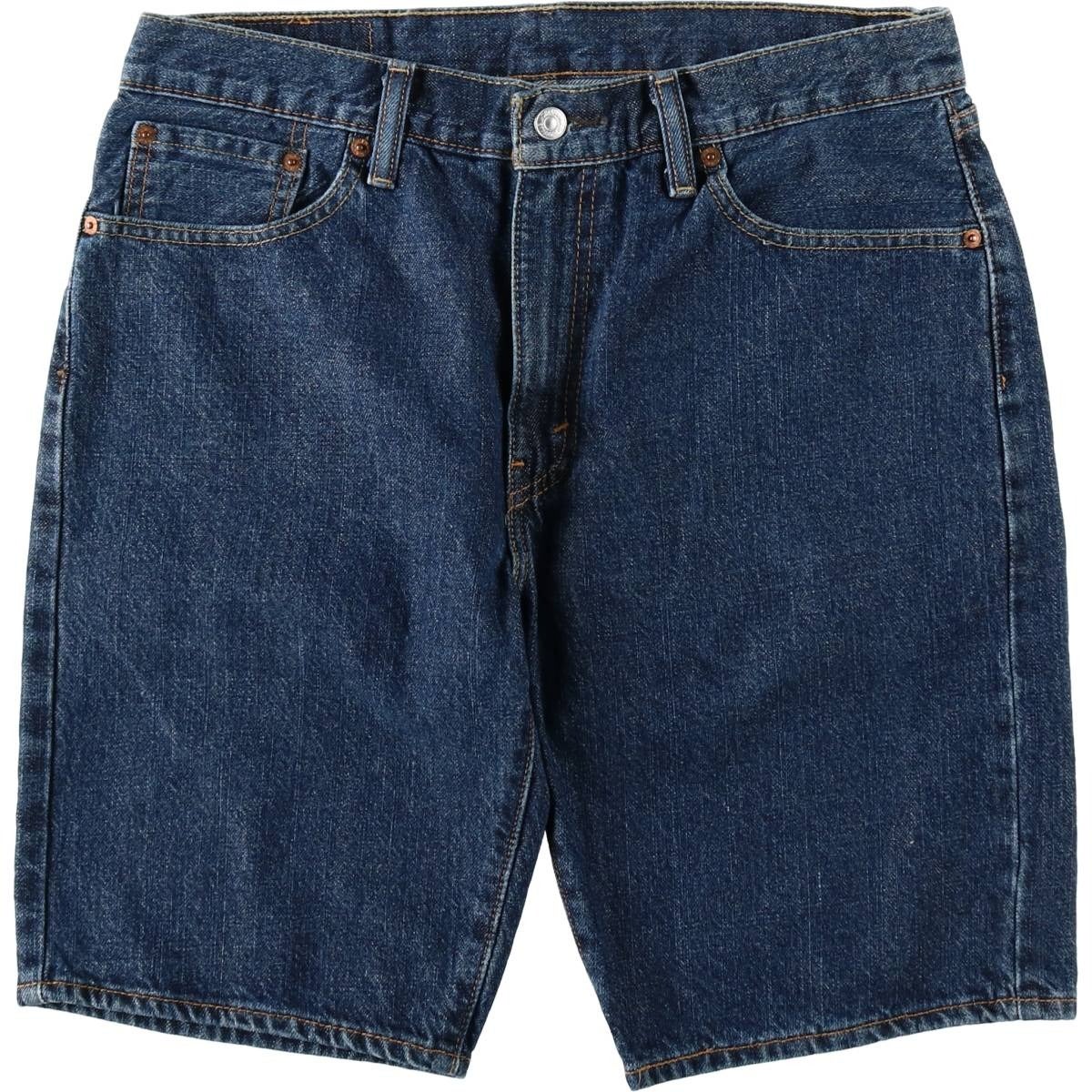 古着 リーバイス Levis 469 ブラックデニムショーツ ハーフパンツ