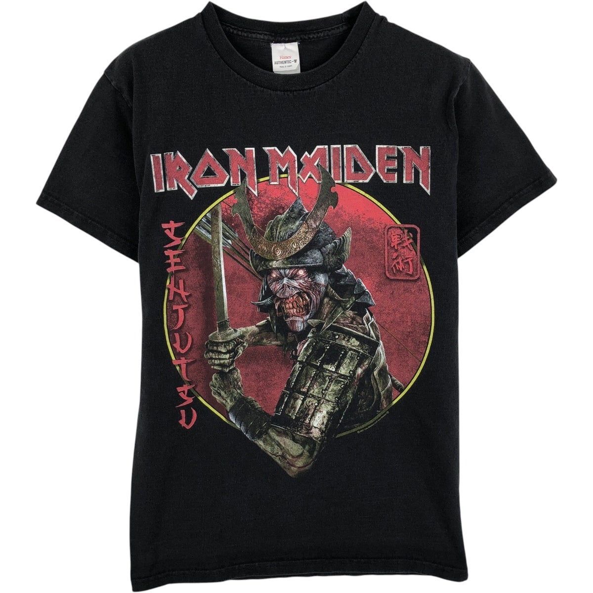 古着 IRON MAIDEN アイアンメイデン バンドTシャツ バンT メンズS相当