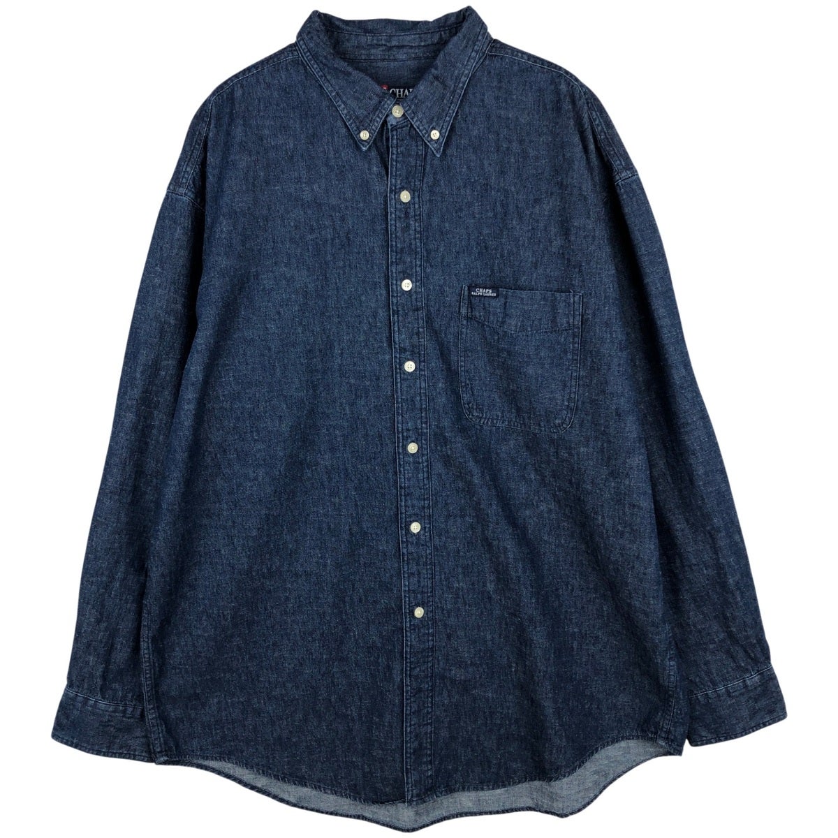 古着 ラルフローレン Ralph Lauren CHAPS チャップス 長袖 フランネル
