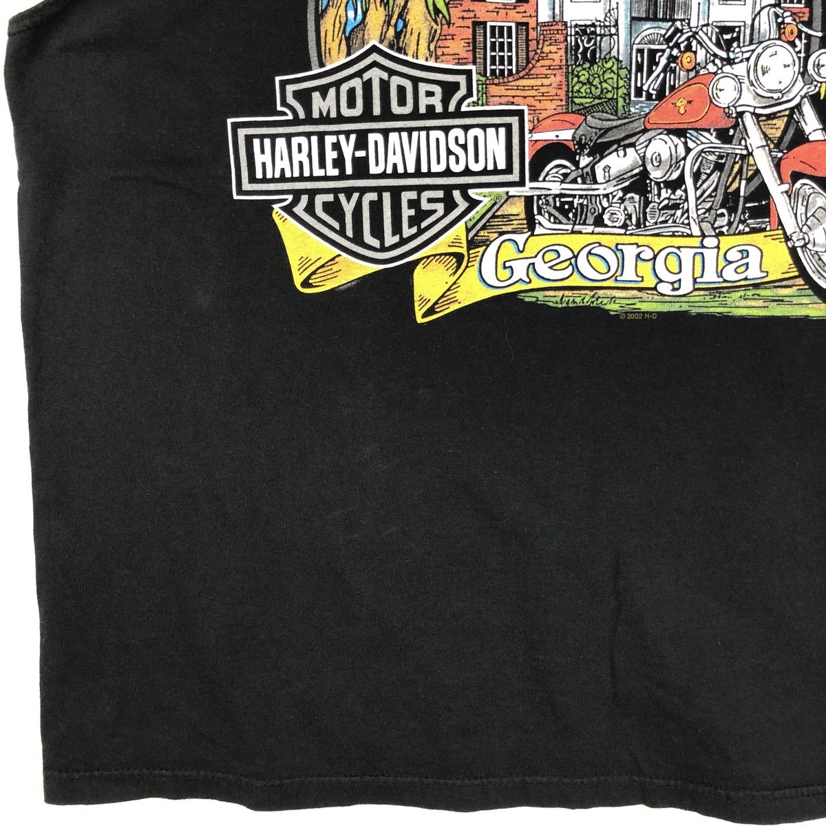古着 00年代 ハーレーダビッドソン Harley-Davidson 鷲柄 イーグル柄