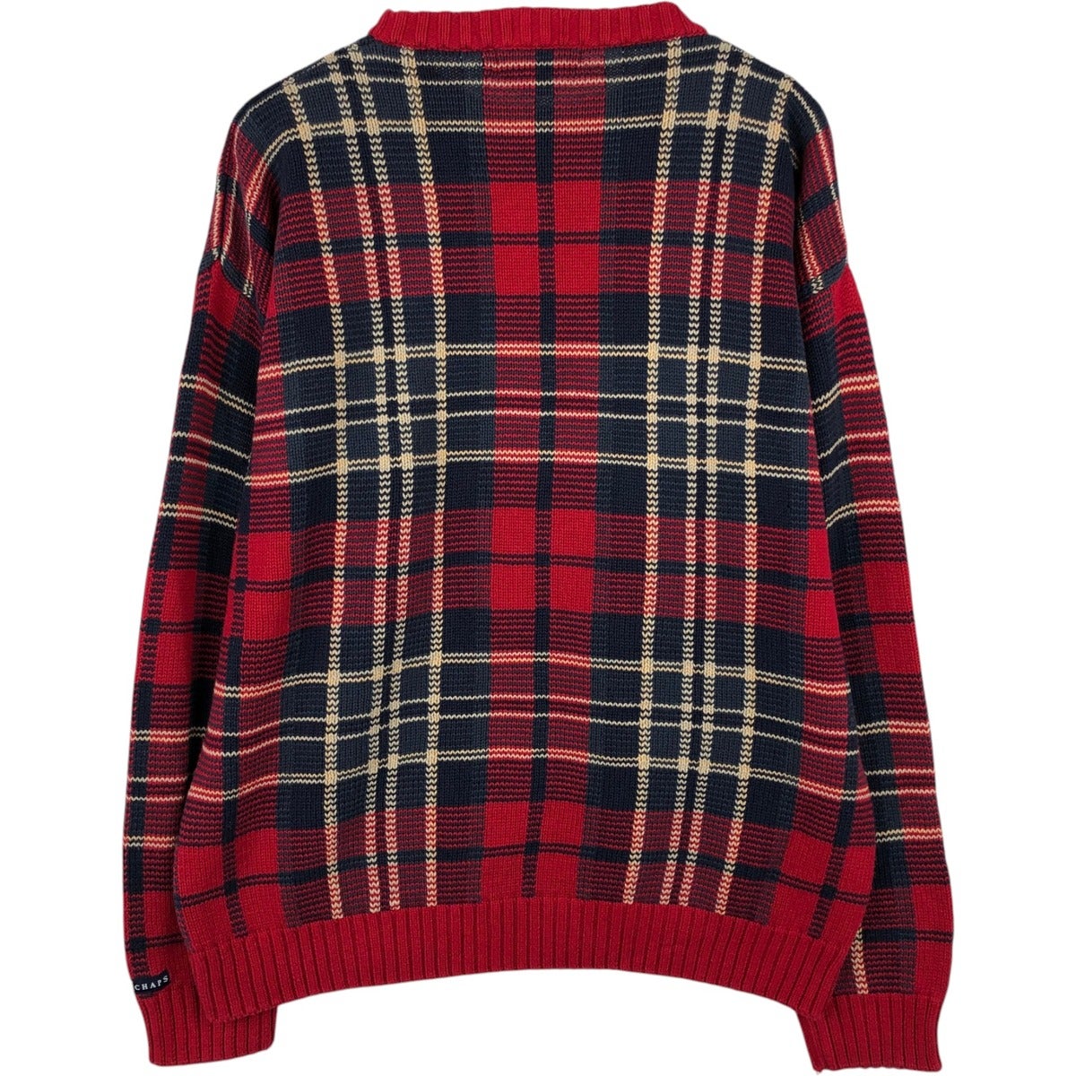 CHAPS Ralph Lauren ウールチェックコート　ラルフローレン 古着 ラルフローレン Ralph Lauren CHAPS チャップス チェック柄