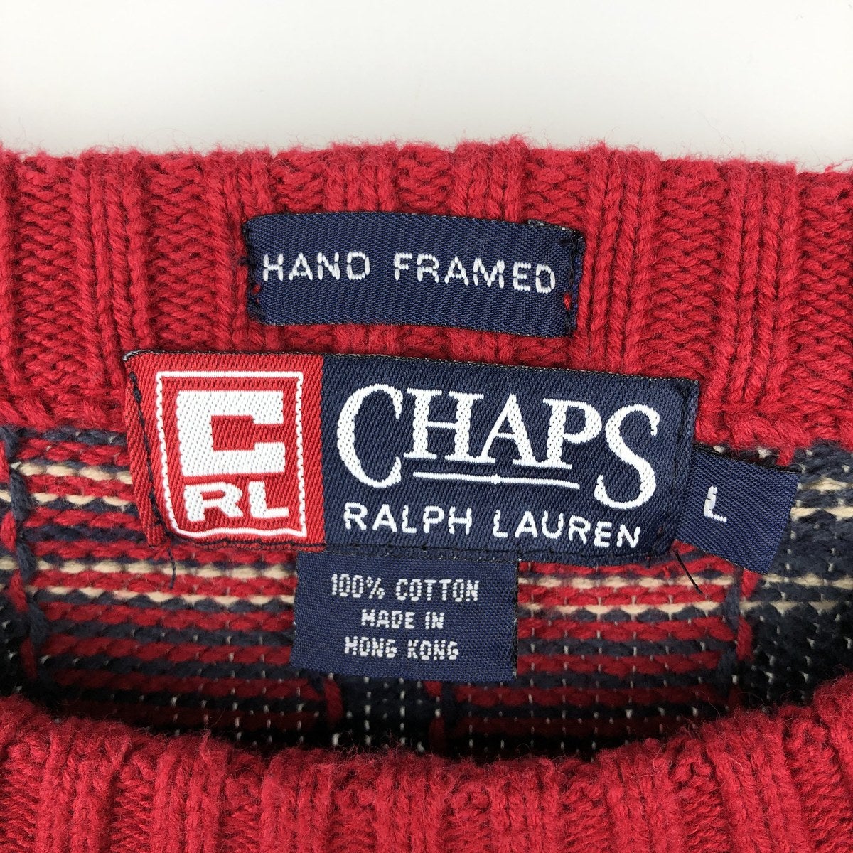 古着 ラルフローレン Ralph Lauren CHAPS チャップス チェック柄