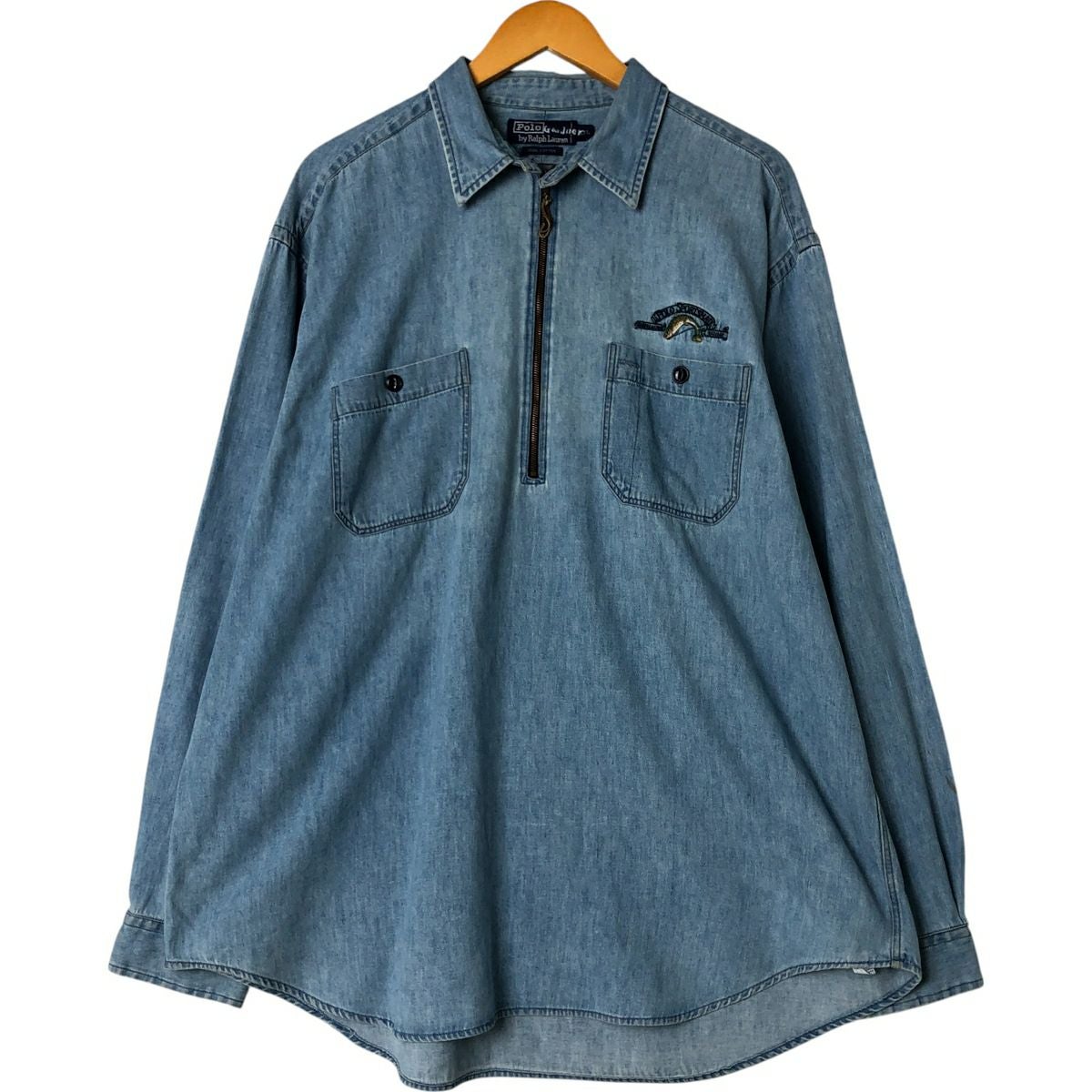 古着 ラルフローレン Ralph Lauren POLO by Ralph Lauren ハーフジップ