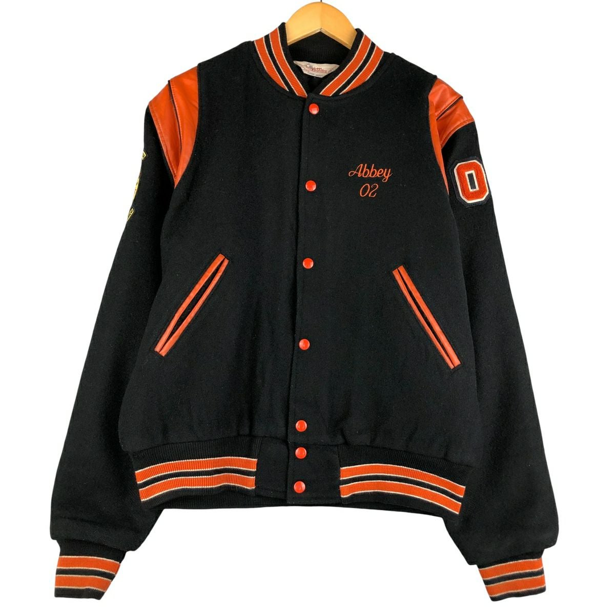 古着 80～90年代 TM ATHLETICS ウールスタジャン アワードジャケット