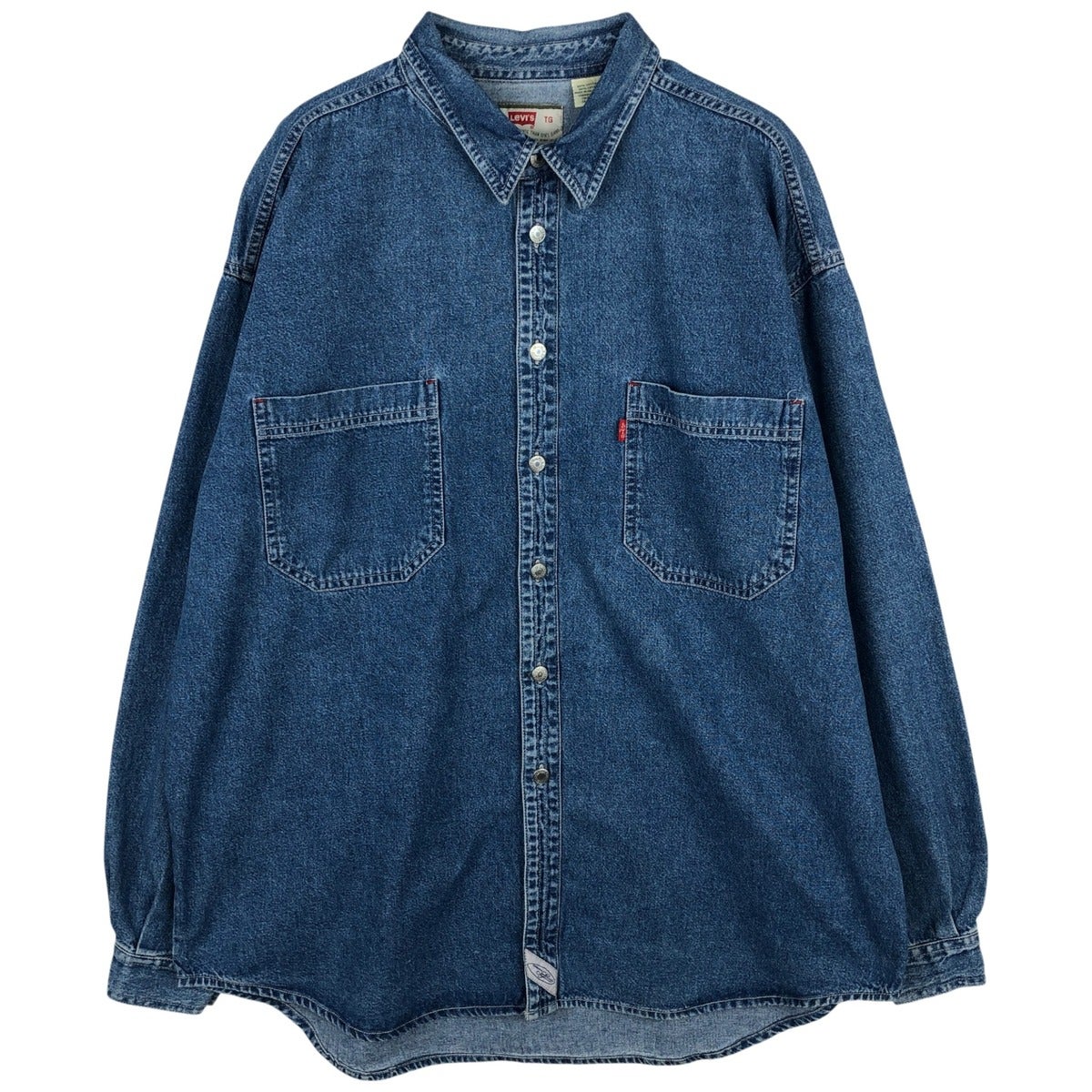 古着 リーバイス Levis 長袖 デニムシャツ メンズXL相当 /eaa646632