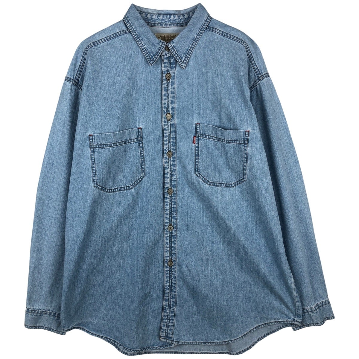 古着 リーバイス Levis RED TAB 長袖 デニムシャツ メンズL相当