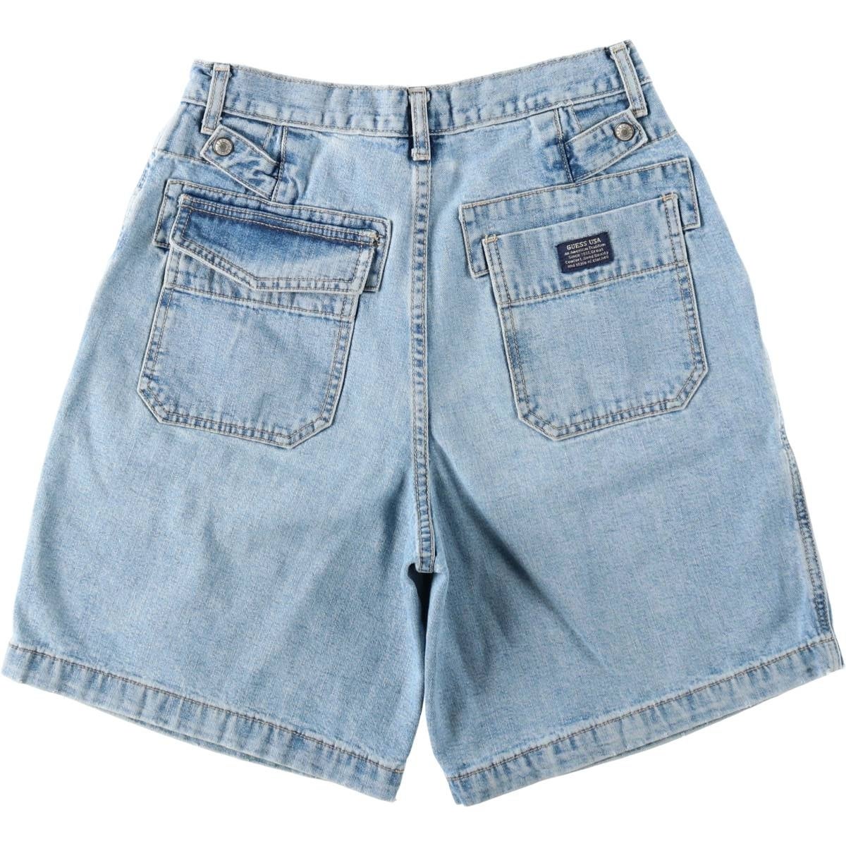 古着 90年代 ゲス Guess デニムショーツ ショートパンツ USA製 メンズ