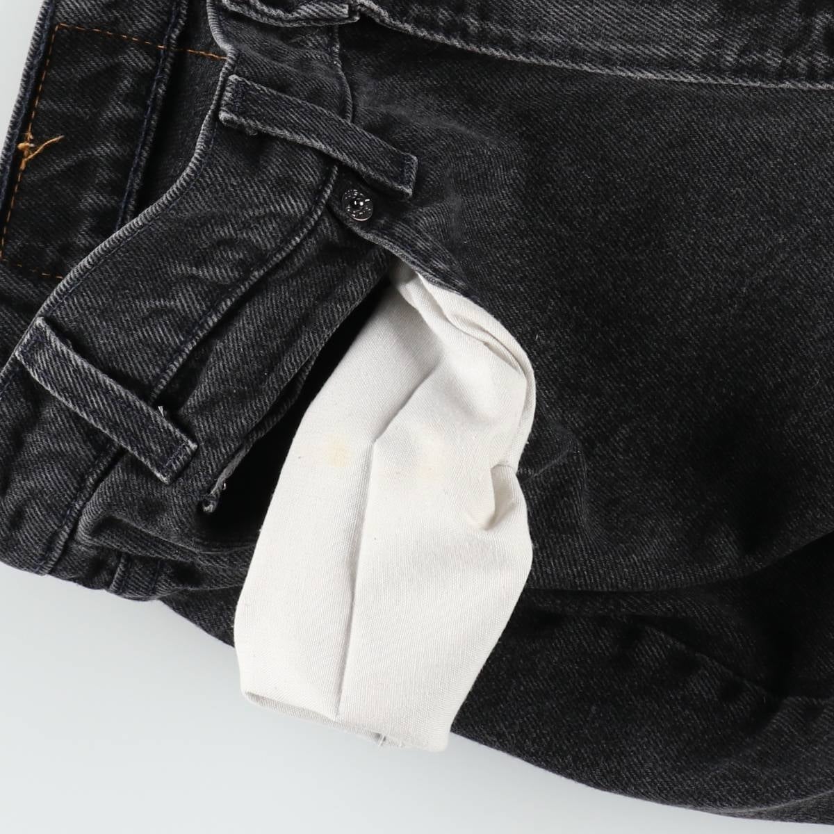 古着 90年代 リーバイス Levis 550 RELAXED FIT オレンジタブ ブラック