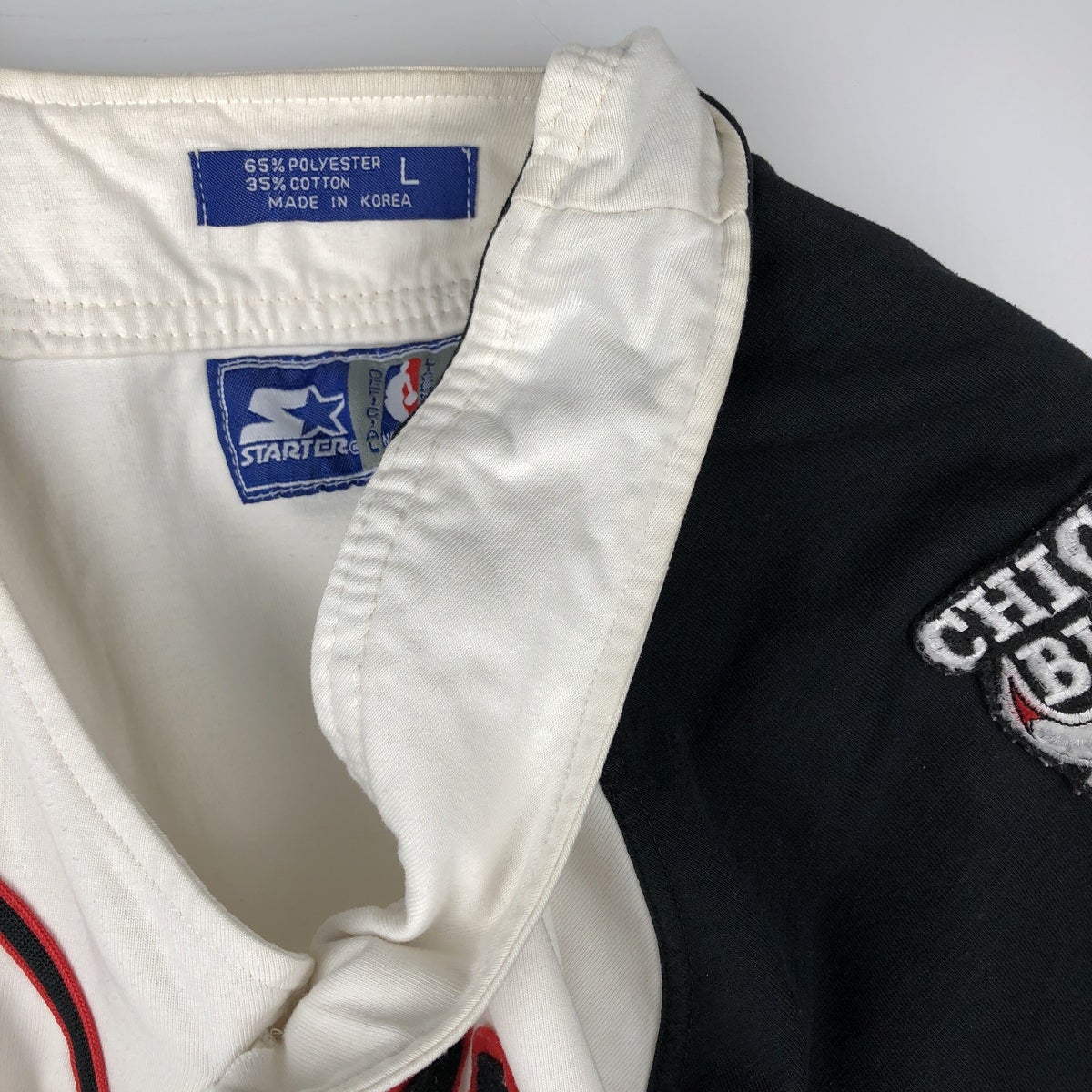 古着 90年代 スターター Starter NBA CHICAGO BULLS シカゴ ブルズ