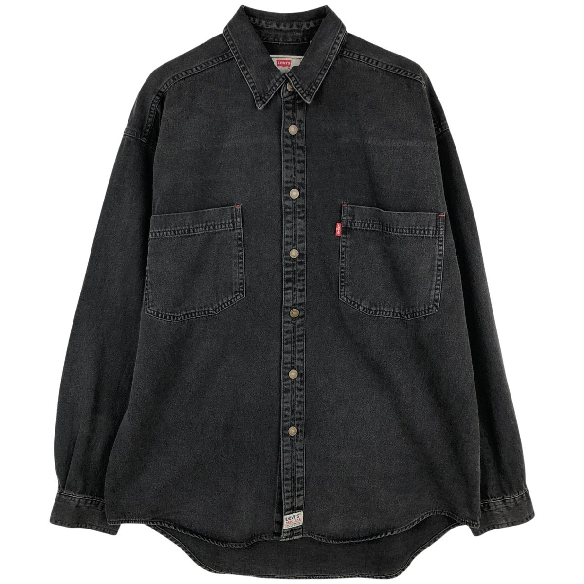 古着 リーバイス Levis RED TAB 長袖 デニムシャツ メンズL相当