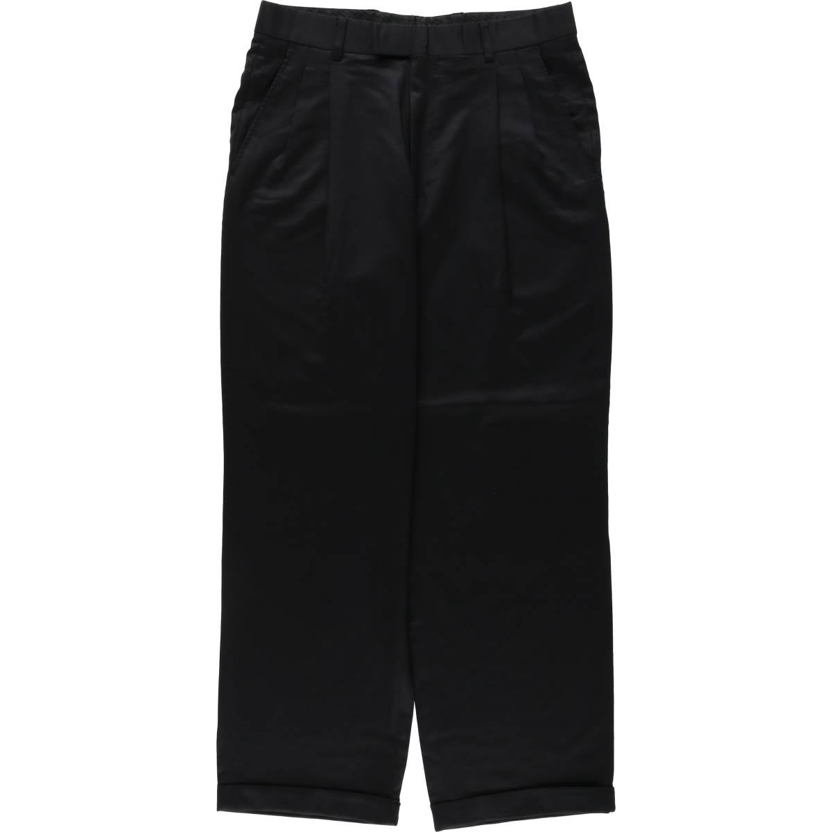 古着 ペリーエリス PERRY ELLIS PORTFOLIO ツータック スラックス