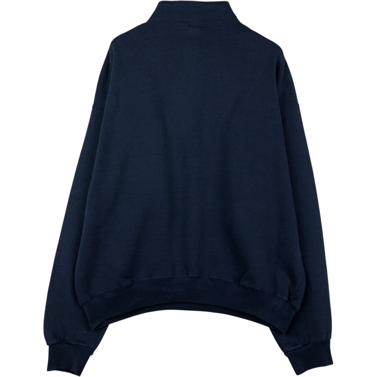 古着 90年代 ラッセル Russell ハーフジップスウェットシャツ