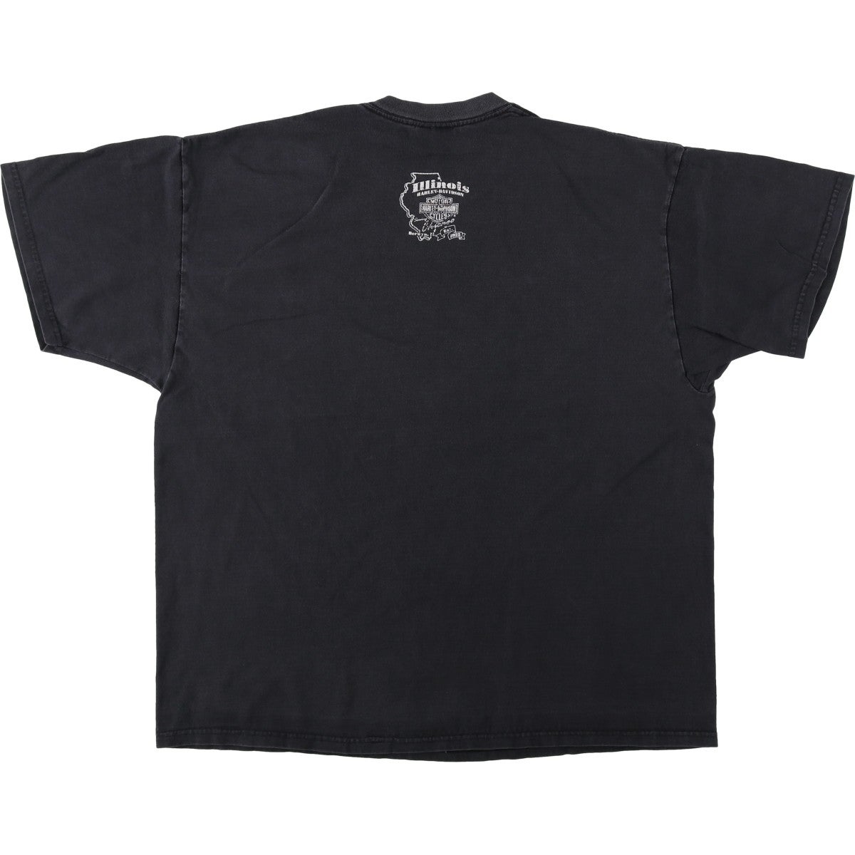 ハーレーダビッドソン Harley Davidson Tシャツ 黒 USA製 L 古着 ハーレーダビッドソン Harley-Davidson モーターサイクル バイクT