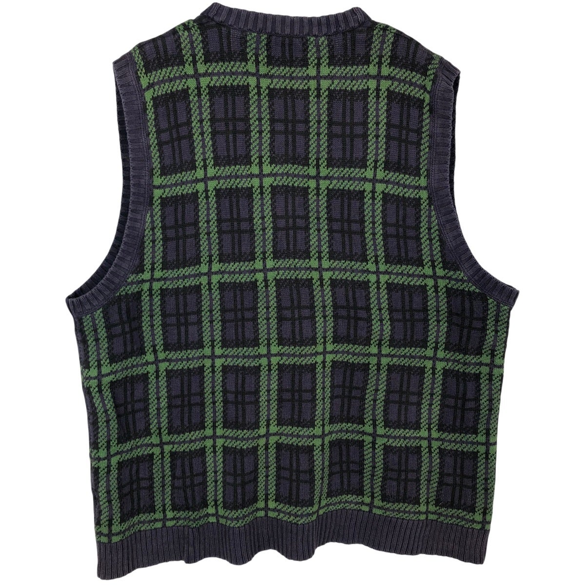 古着 ラルフローレン Ralph Lauren CHAPS チャップス チェック柄 前