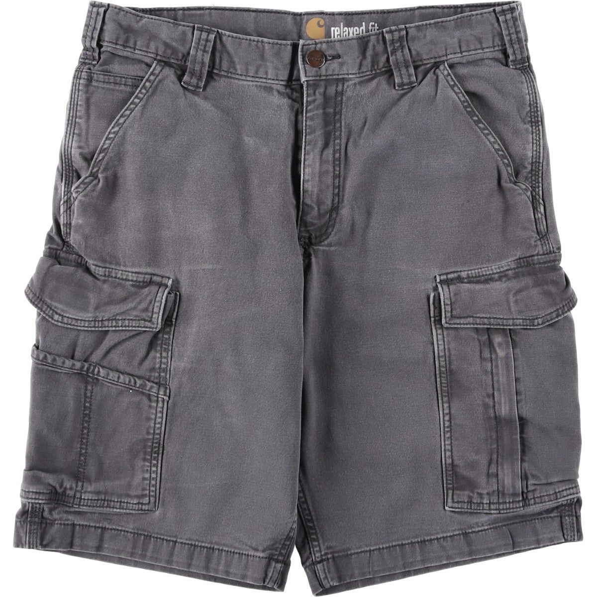 古着 カーハート Carhartt RELAXED FIT ダック カーゴショーツ ハーフ