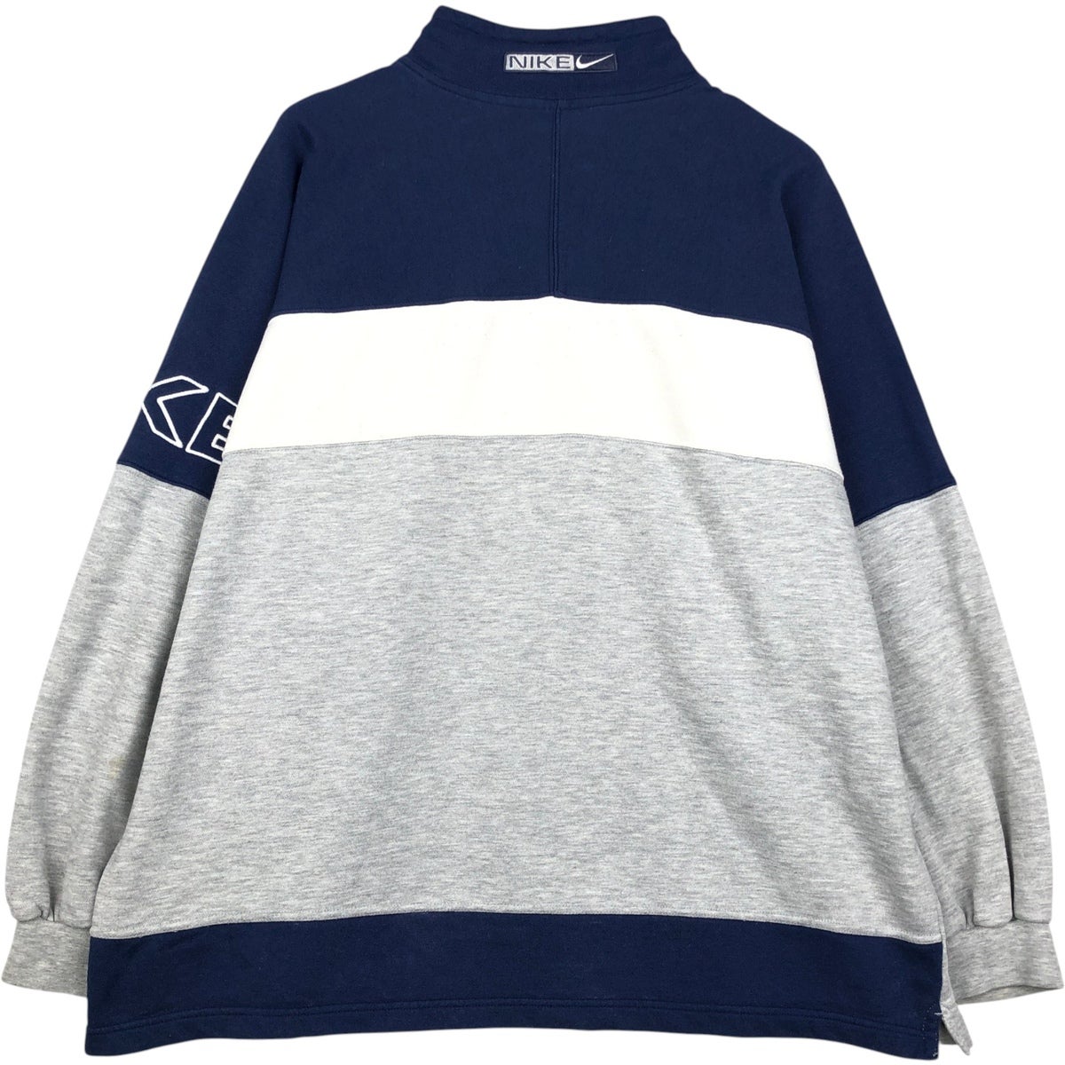 古着 90～00年代 ナイキ NIKE ハーフジップスウェットシャツ