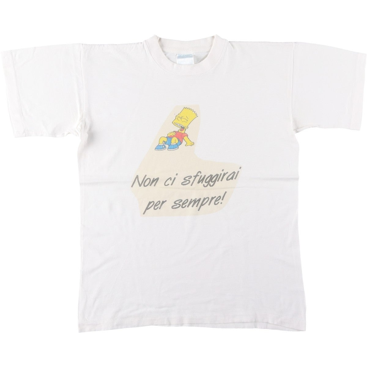 古着 デルタ DELTA THE SIMPSONS シンプソンズ キャラクタープリントT