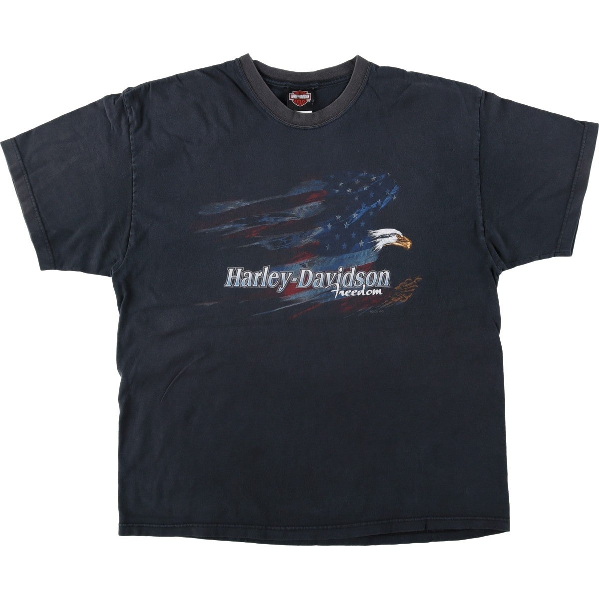 古着 00年代 ハーレーダビッドソン Harley-Davidson 鷲柄 イーグル柄
