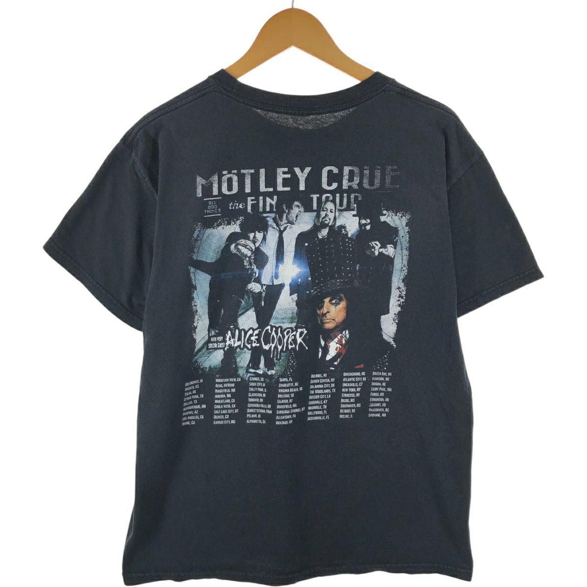 古着 MOTLEY CRUE モトリークルー バンドTシャツ バンT メンズM相当
