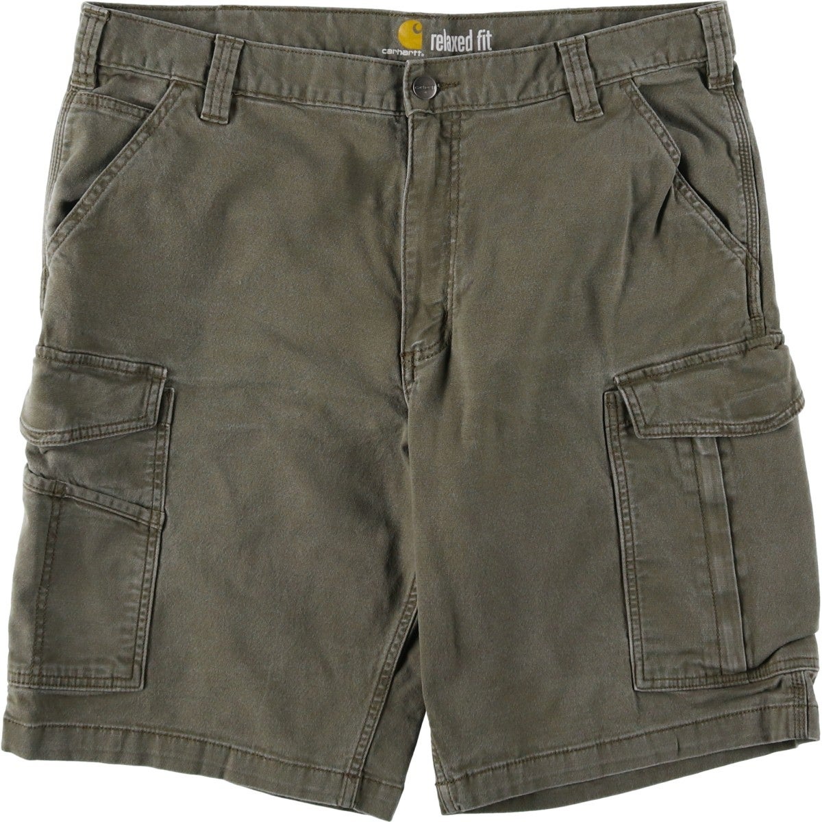 古着 カーハート Carhartt RELAXED FIT ダック地 カーゴショーツ