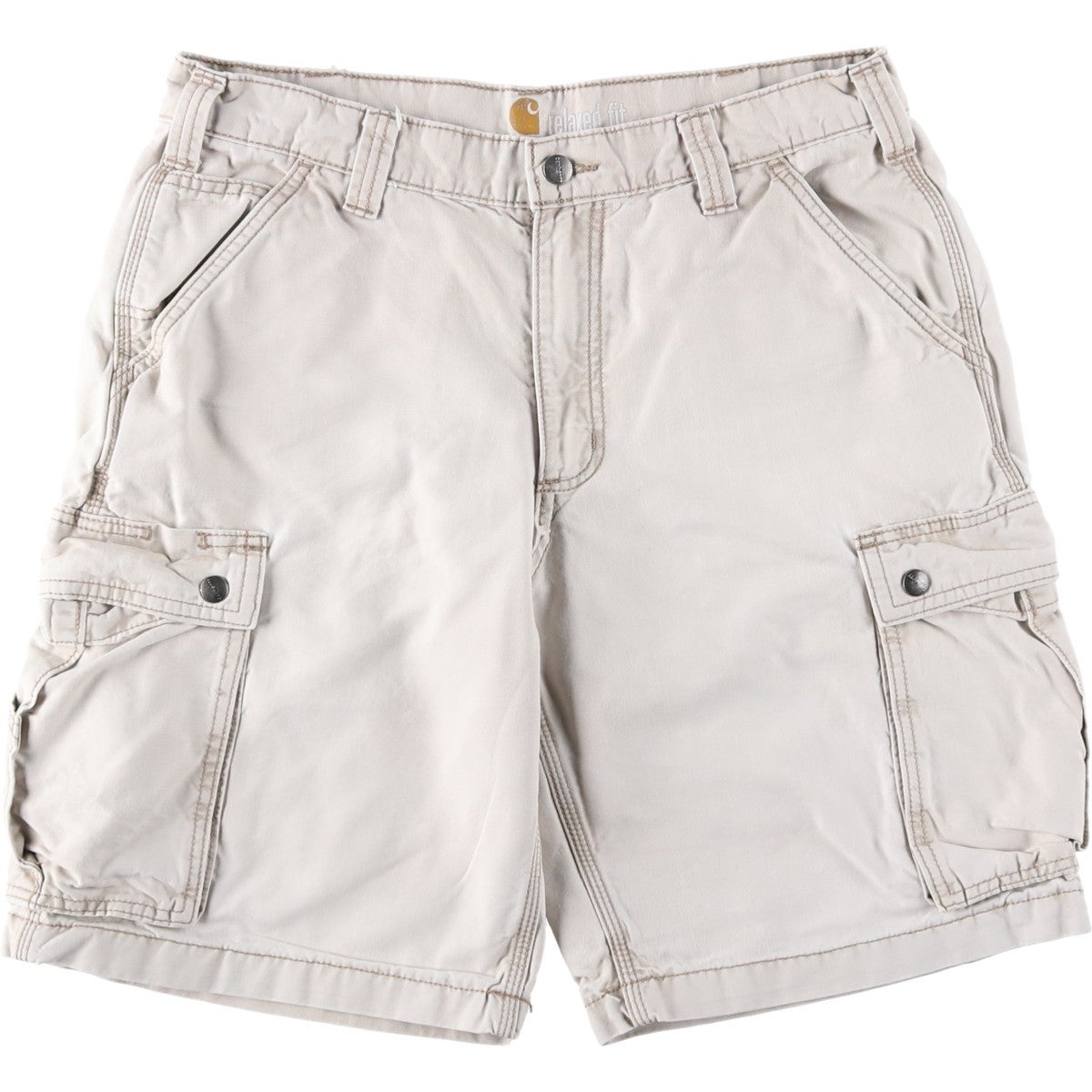 古着 カーハート Carhartt RELAXED FIT ダック カーゴショーツ ハーフ