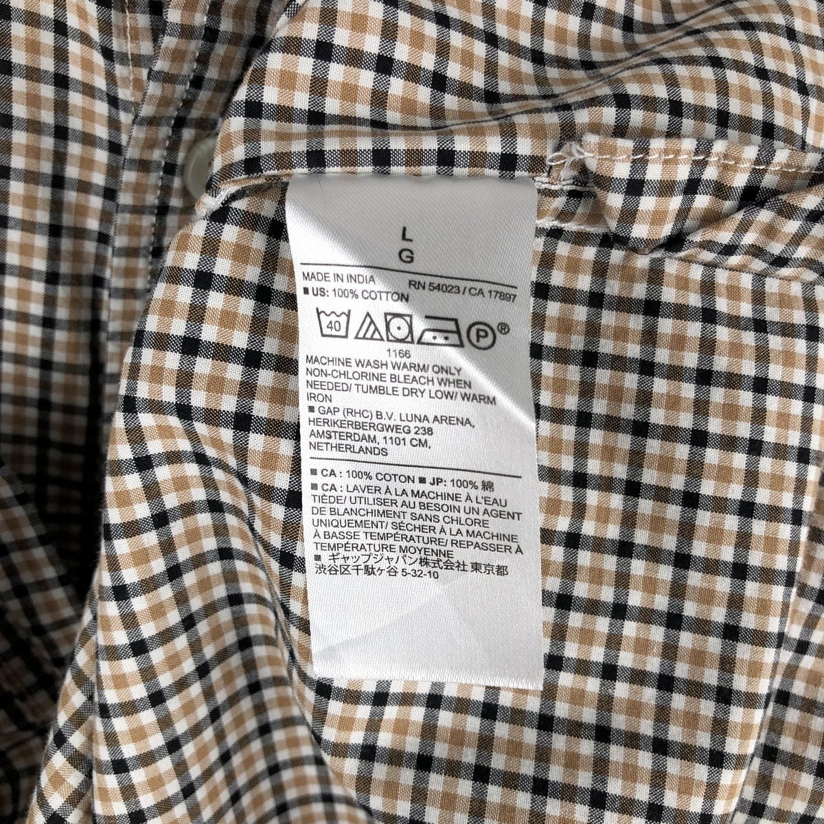 古着 00年代 バナナリパブリック BANANA REPUBLIC UNTUCKED FIT 長袖