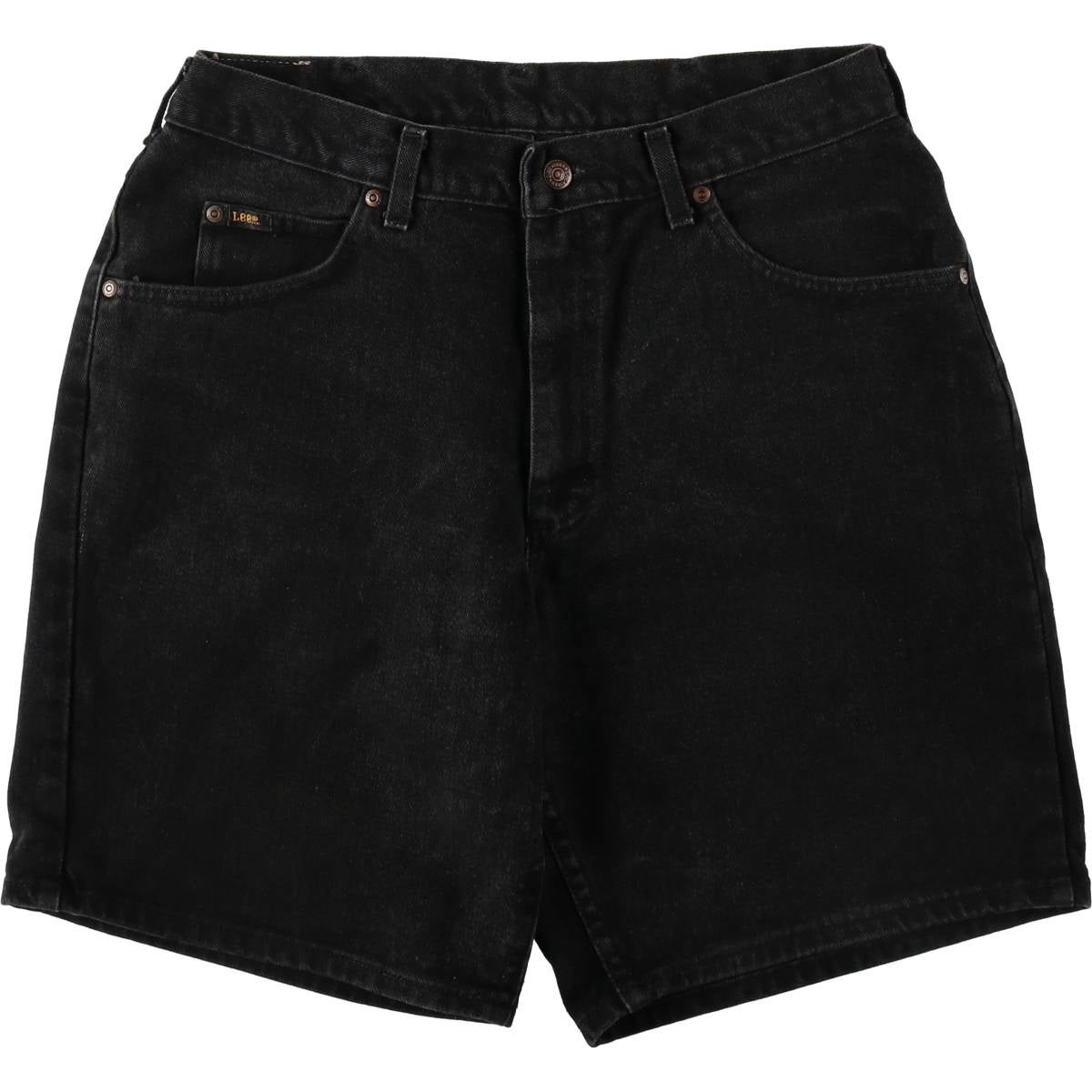 古着 90年代 ゲス Guess JEANS ブラックデニムショーツ ハーフパンツ