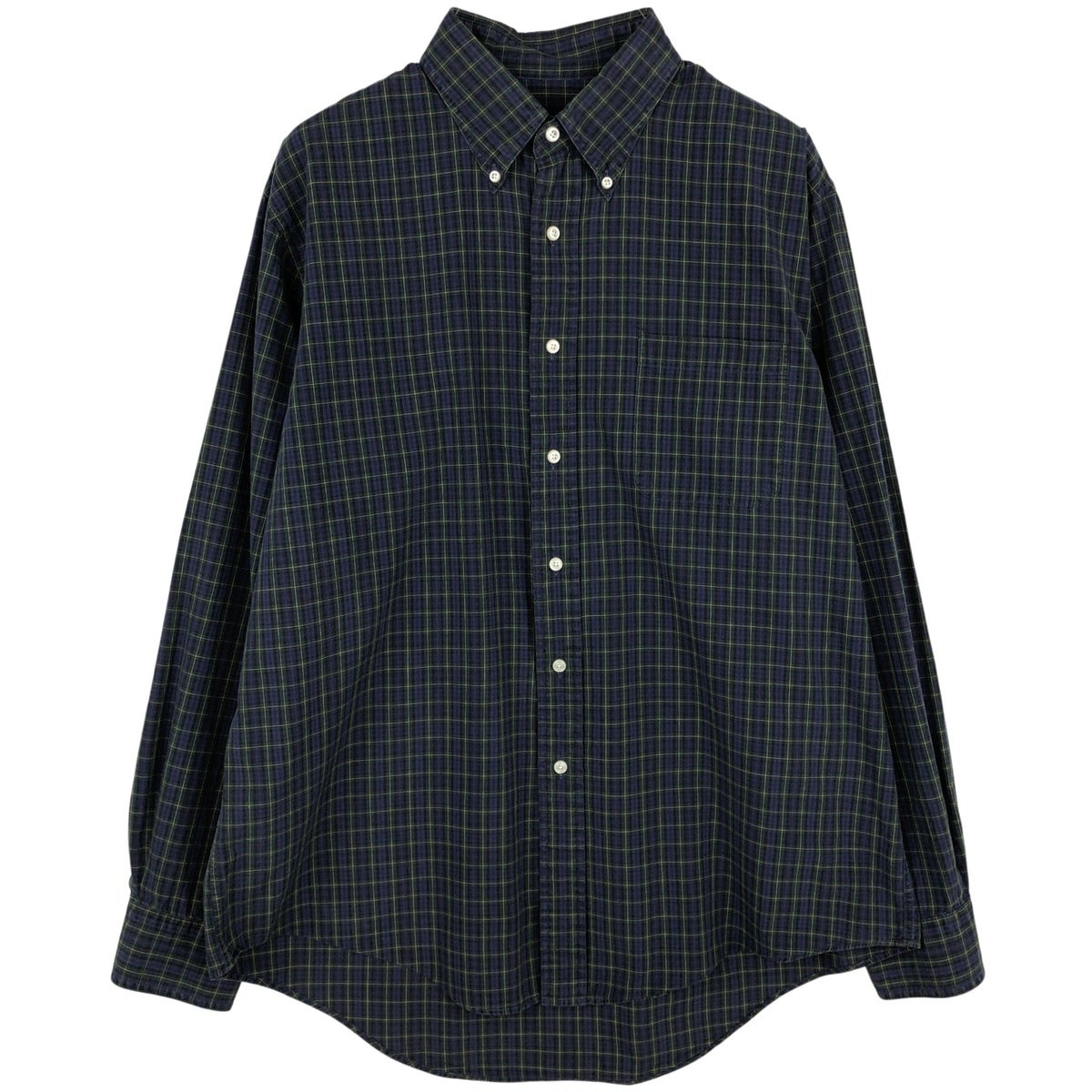 古着 ～00年代 ランズエンド LANDSEND 長袖 ボタンダウンチェック
