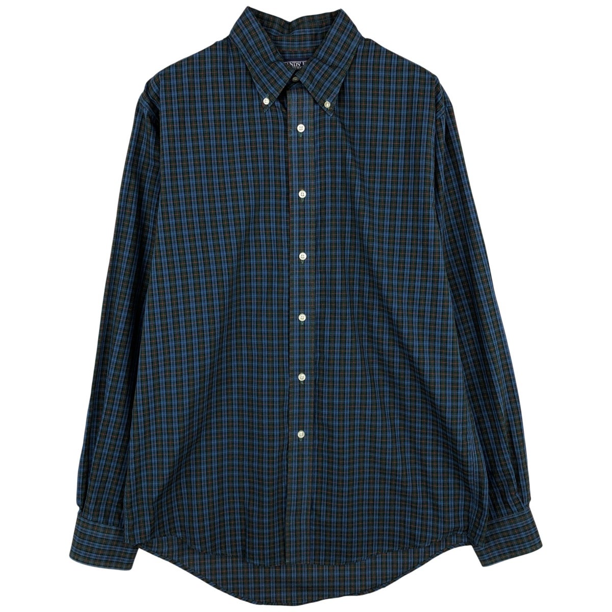 古着 ～00年代 ランズエンド LANDSEND 長袖 ボタンダウンチェック