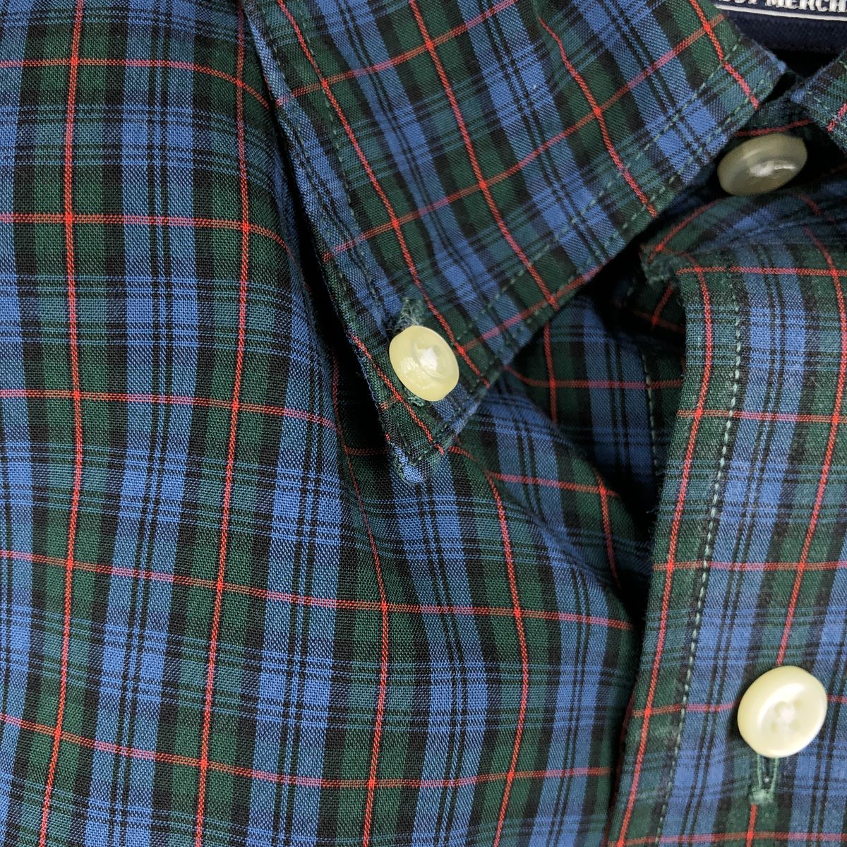 古着 ～00年代 ランズエンド LANDSEND 長袖 ボタンダウンチェック
