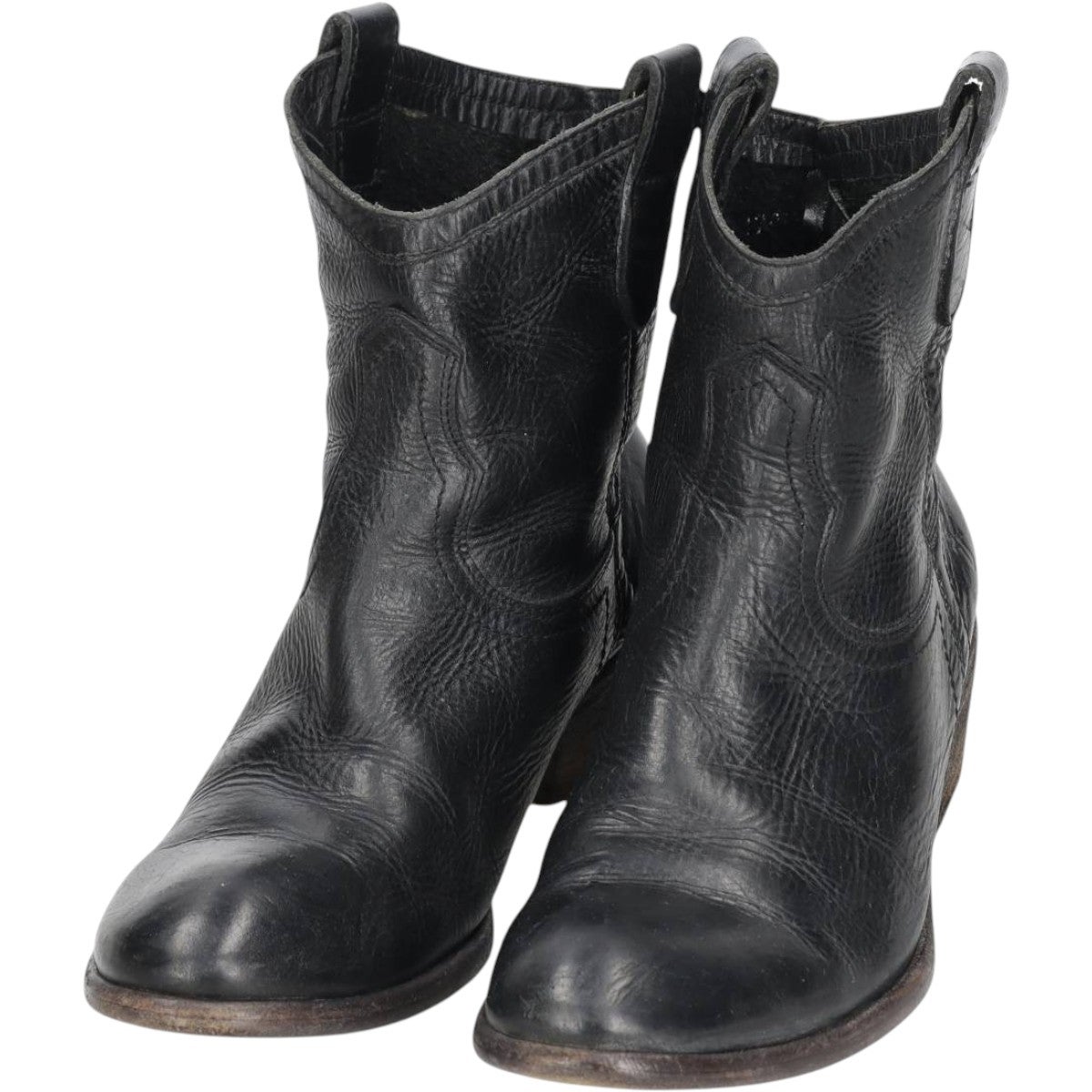 古着 フライ FRYE ショートウエスタンブーツ メンズ26.0cm相当
