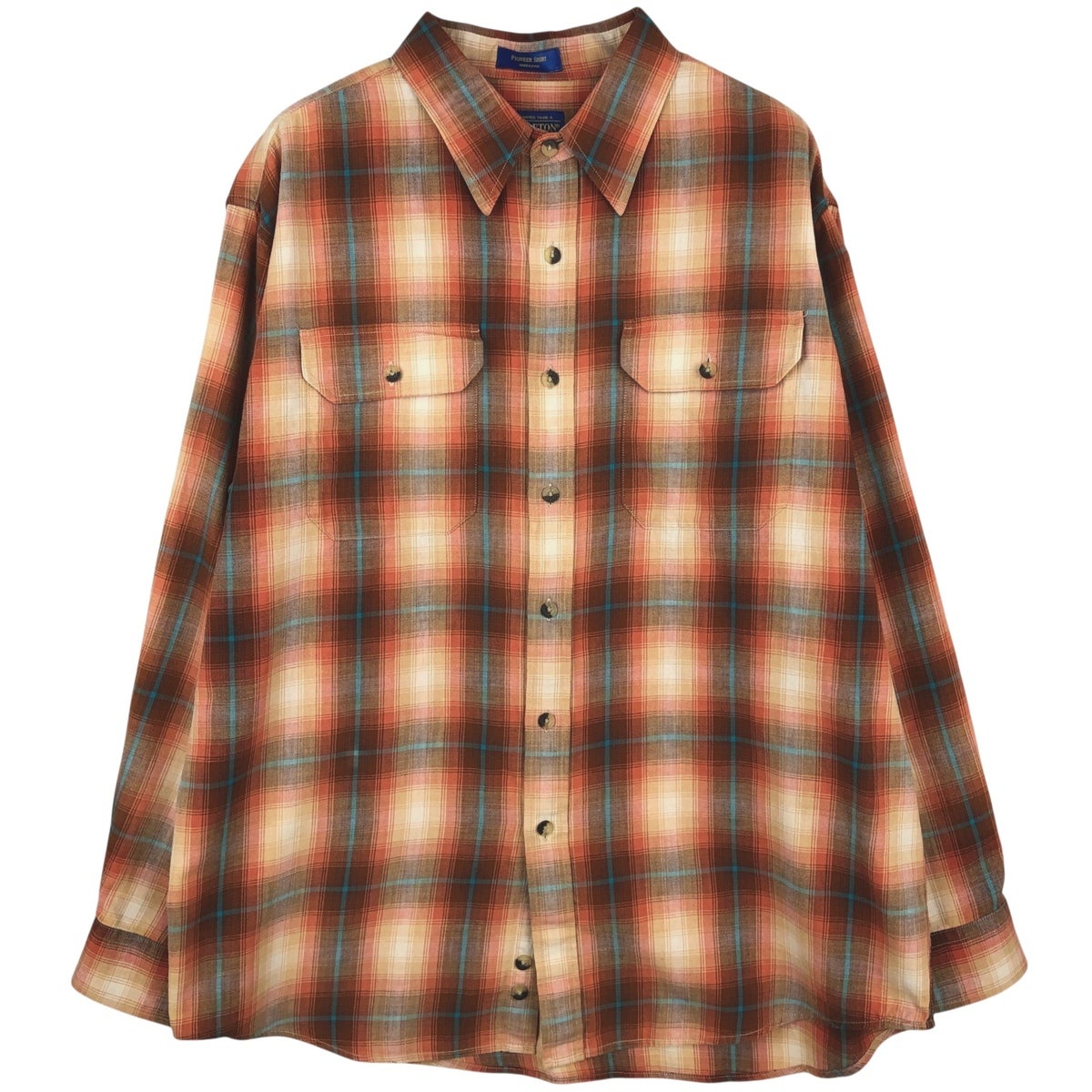 古着 00年代 ペンドルトン PENDLETON 長袖 コットンチェックシャツ