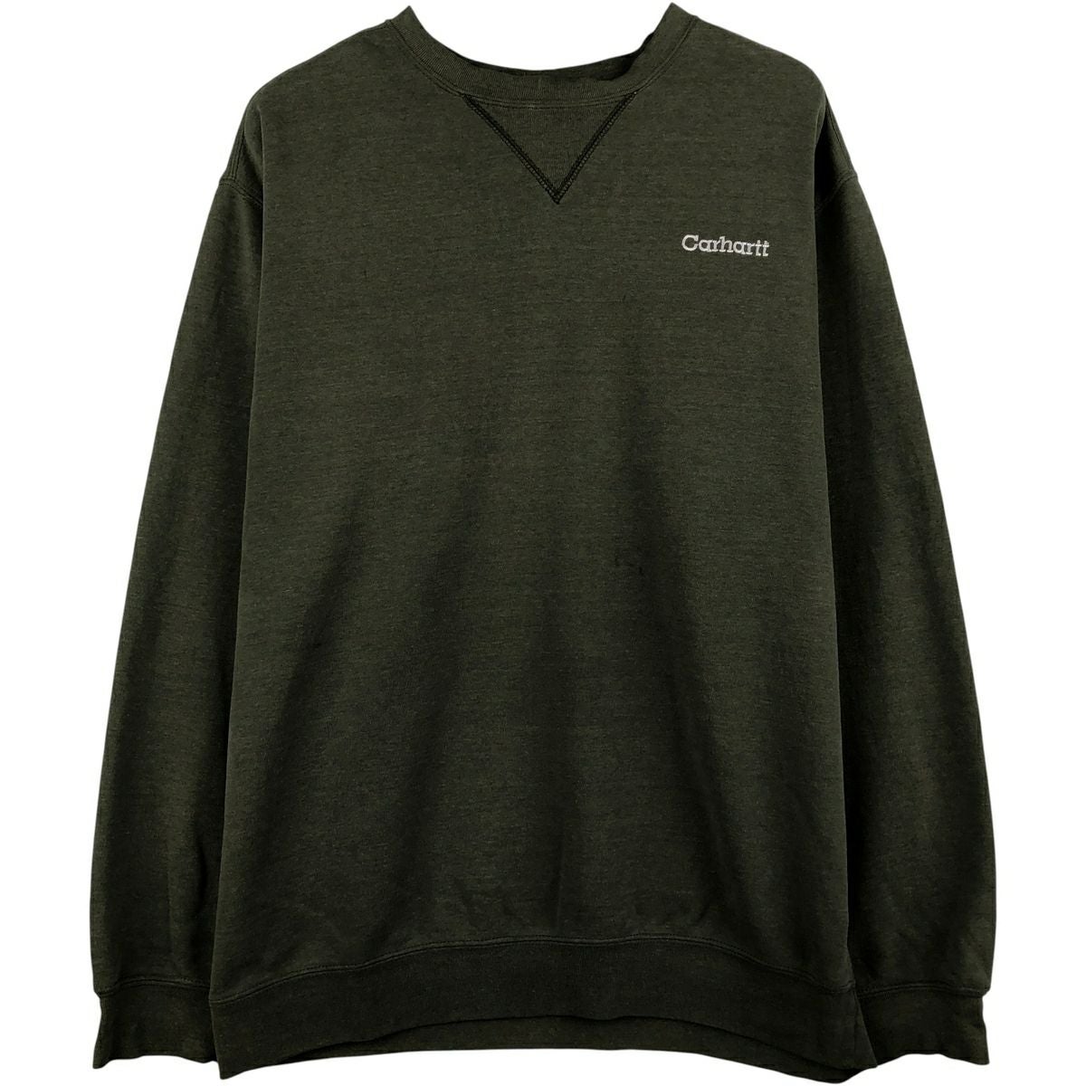 古着 カーハート Carhartt ORIGINAL FIT ワンポイントロゴスウェット