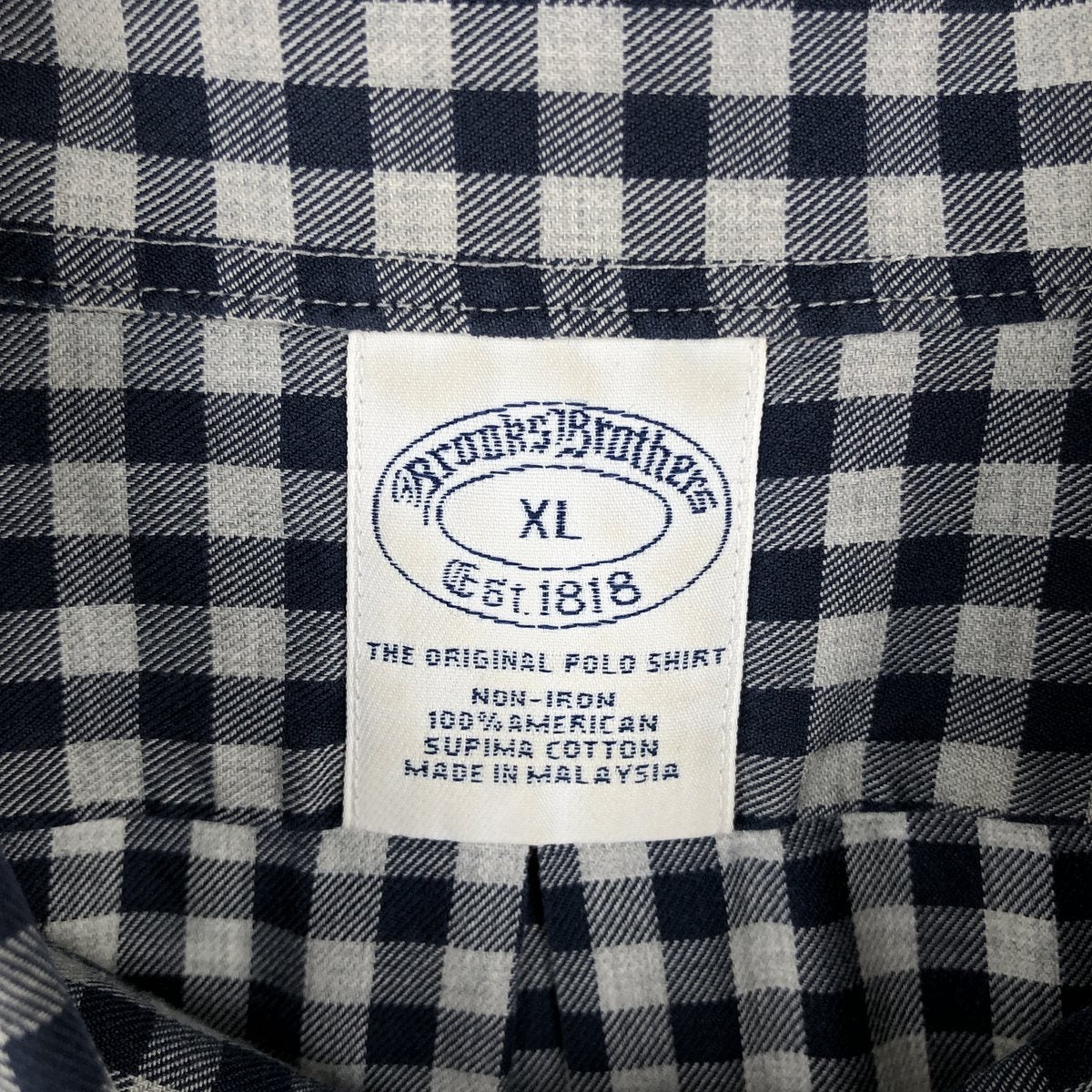 古着 ブルックスブラザーズ Brooks Brothers Est.1818 ギンガム