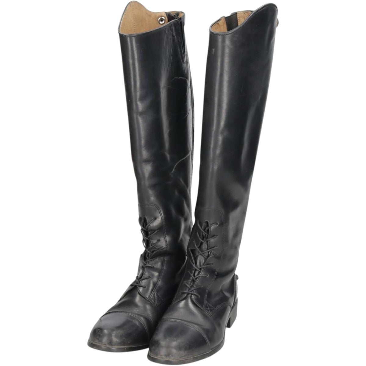 古着 カバロ Cavallo ジョッキー乗馬ブーツ ロングブーツ メンズ26.0cm