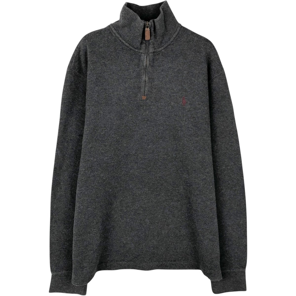 古着 ラルフローレン Ralph Lauren POLO by Ralph Lauren ハーフジップスウェットシャツ トレーナー メンズM相当/eaa647593 古着 ラルフローレン Ralph Lauren POLO by Ralph Lauren ハーフジップ