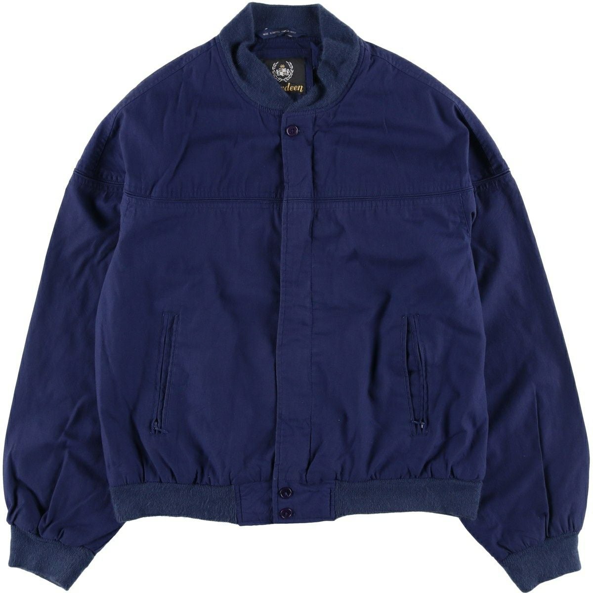 Windbreaker ダービージャケット カップショルダー derby WINDBREAKER Derby Jacket Yellow SIZE XL カップショルダー ダービー