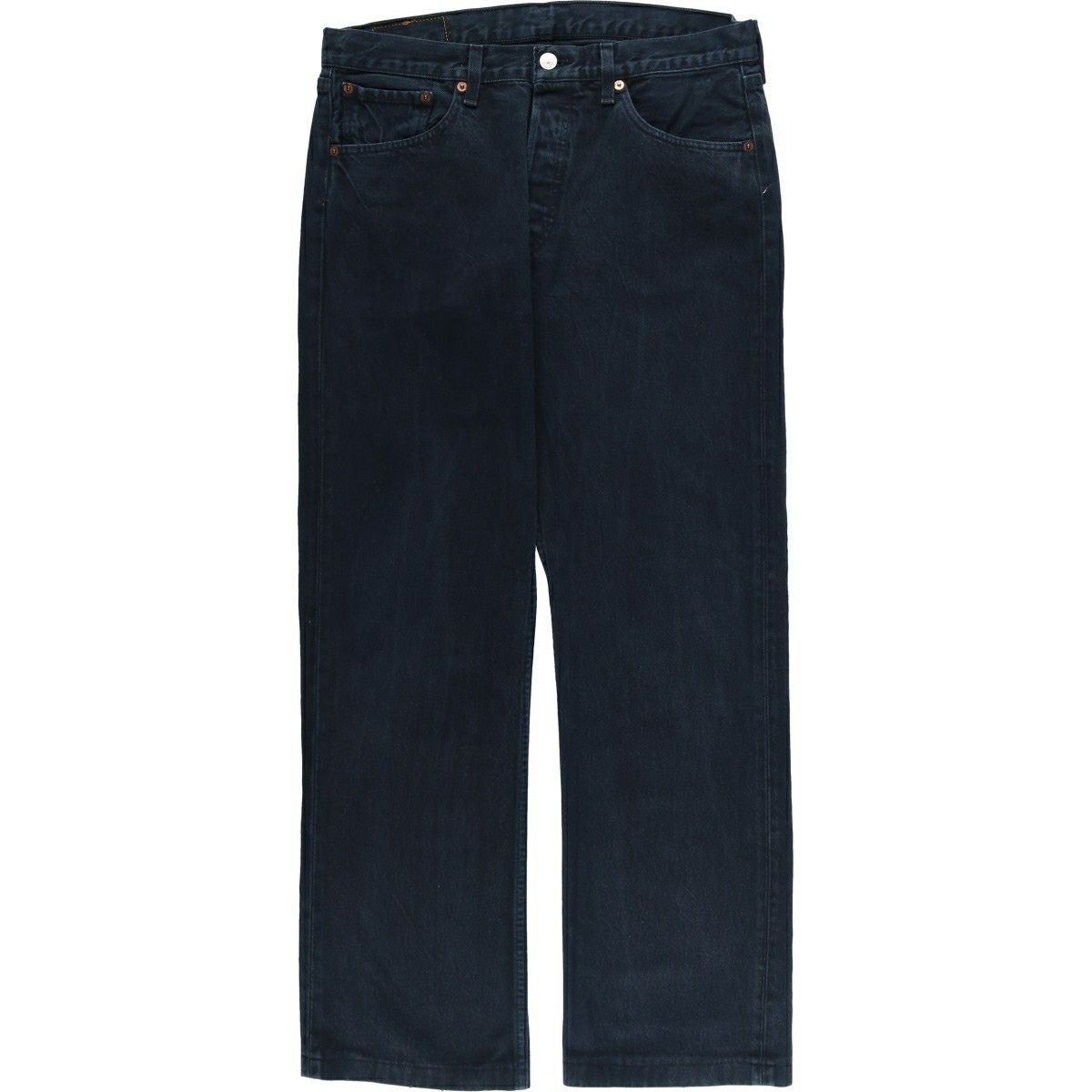 古着 リーバイス Levis 501 ユーロモデル ブラックデニム ストレート