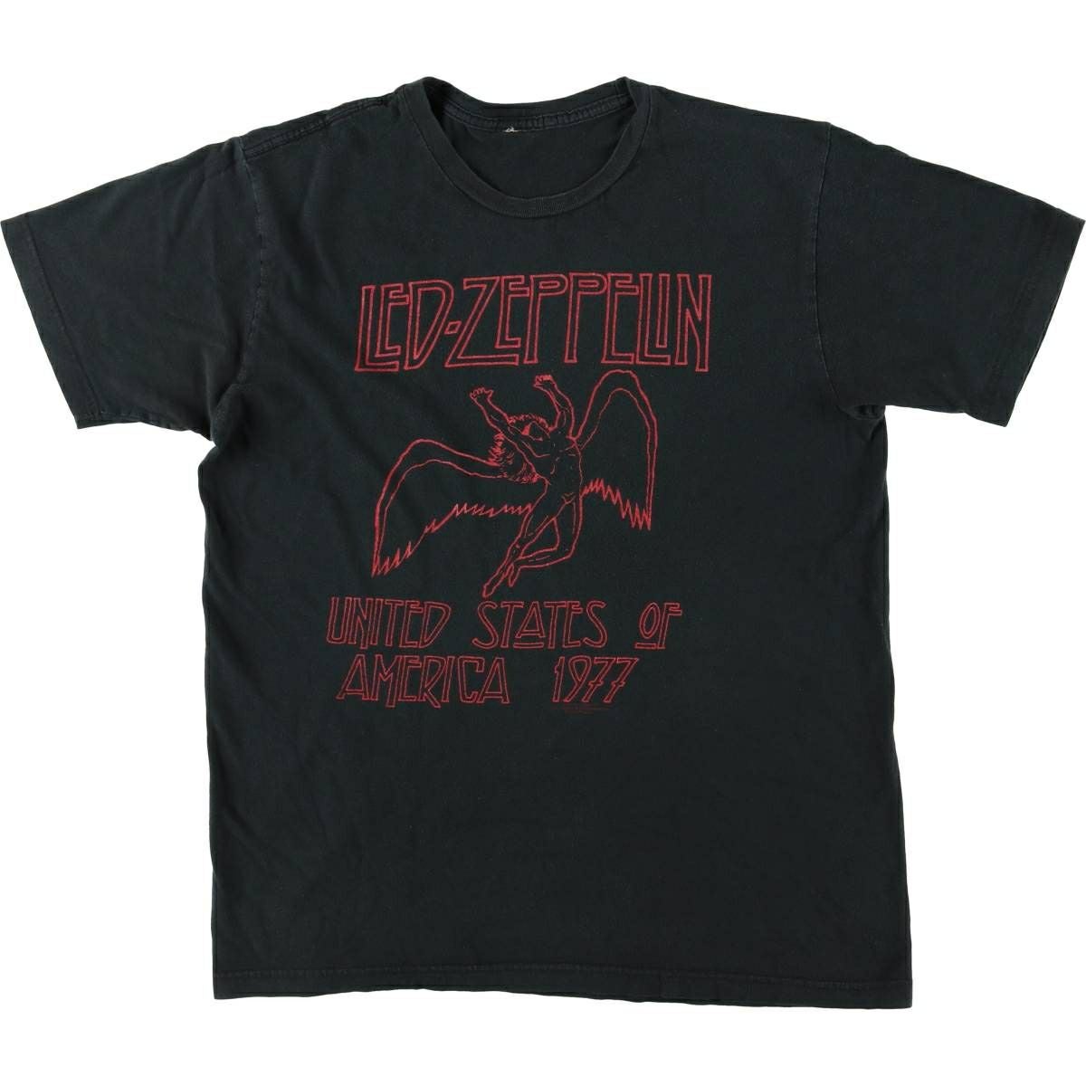 古着 Led Zeppelin レッドツェッペリン バンドTシャツ バンT メンズM