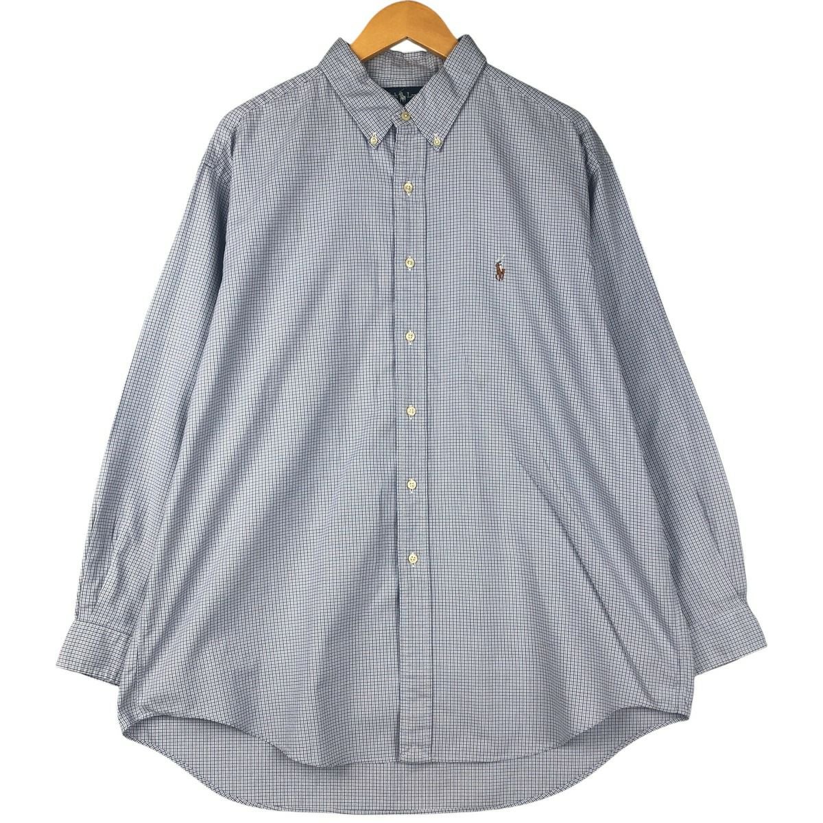 古着 ラルフローレン Ralph Lauren YARMOUTH 長袖 ボタンダウン