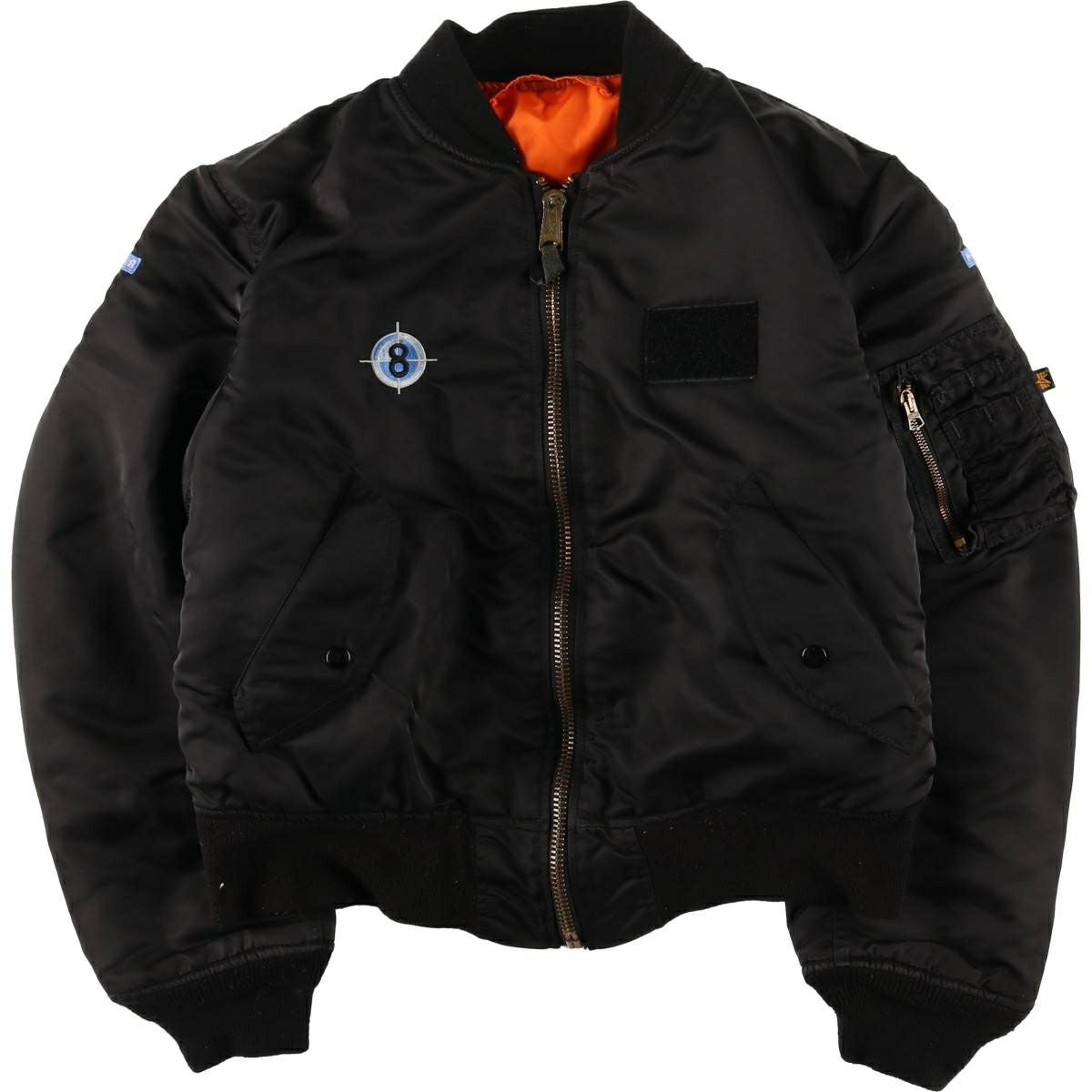 古着 民間品 オーチャード ORCHARD MA-1タイプ 中綿入り ミリタリー