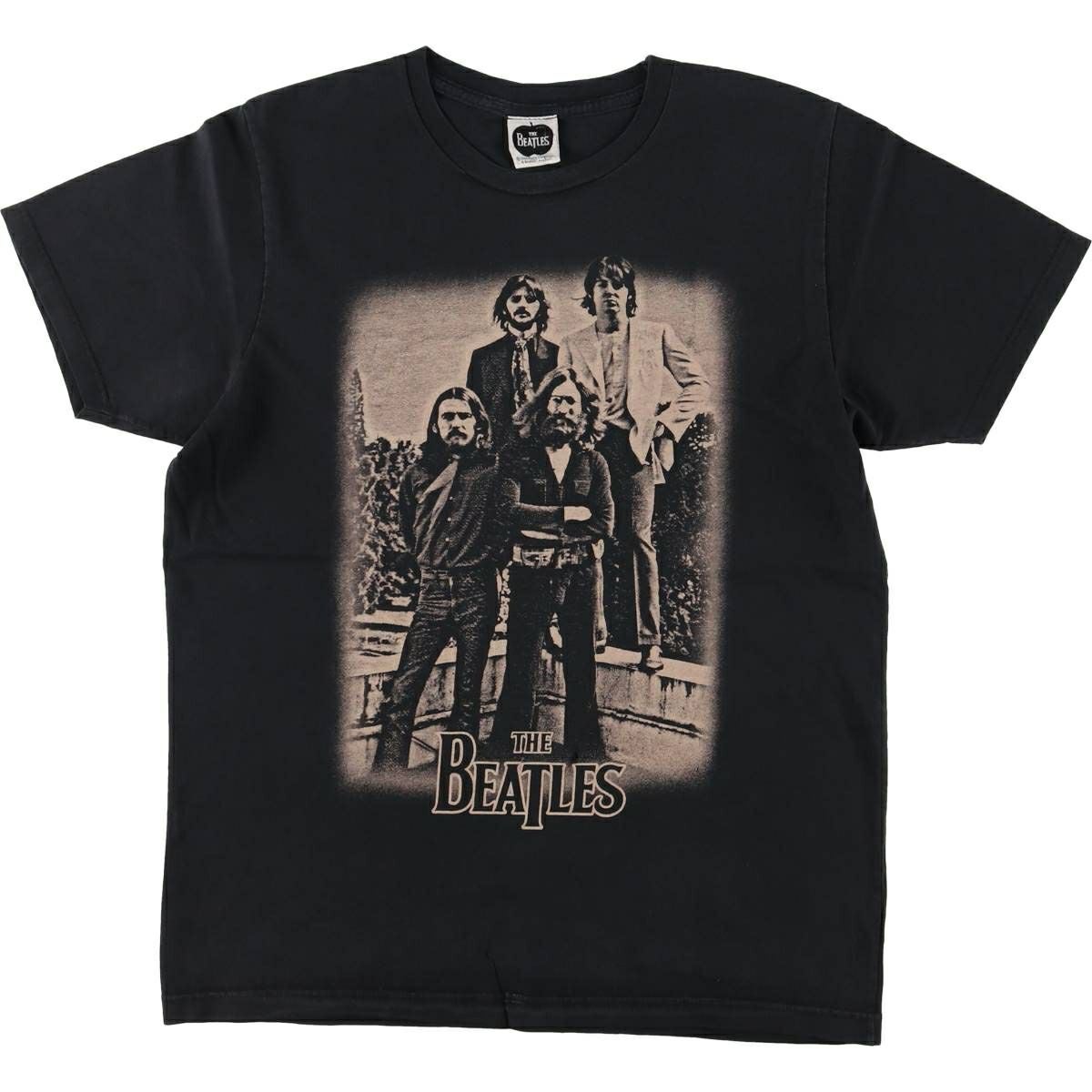 古着 THE BEATLES ビートルズ バンドTシャツ バンT メンズM相当