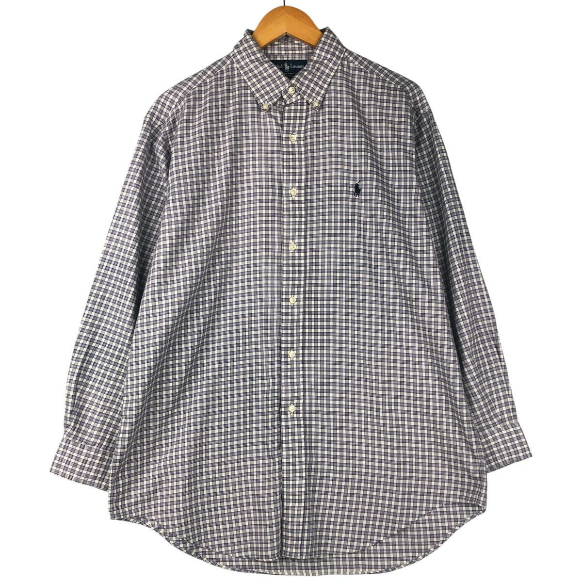 古着 ラルフローレン Ralph Lauren YARMOUTH ガンクラブチェック 長袖