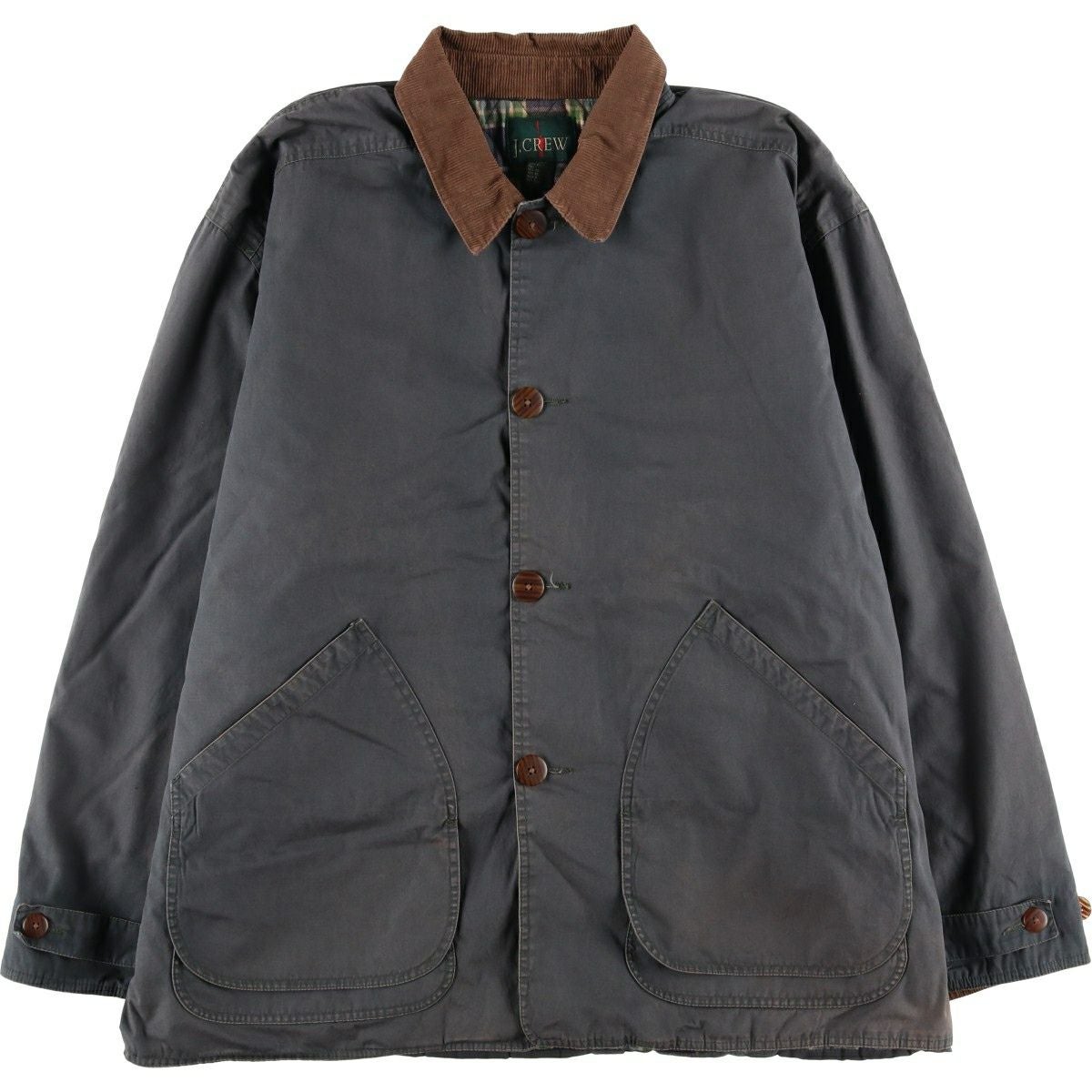 古着 90年代 ジェイクルー J.Crew 巨人タグ フリースプルオーバー USA