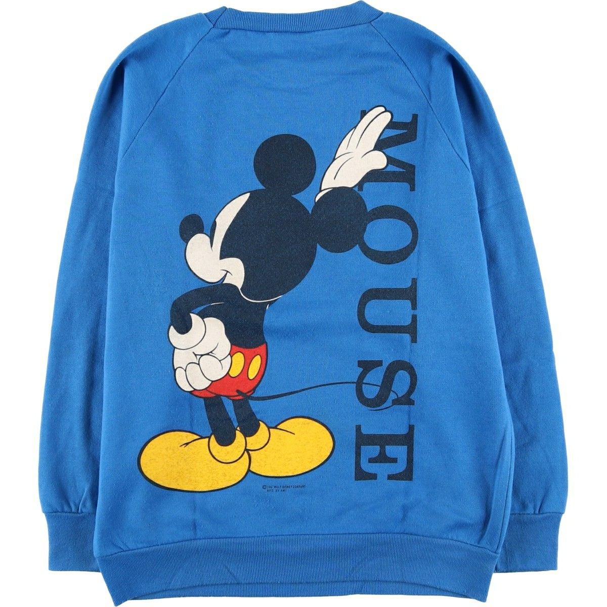 古着 80年代 allison MICKEY MOUSE ミッキーマウス 大判プリント
